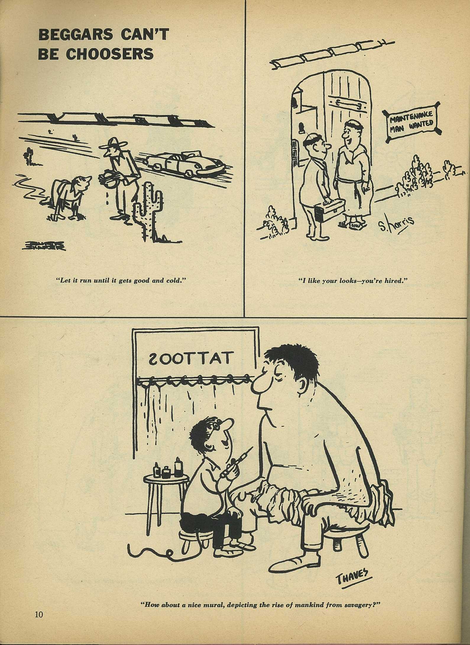 Read online Cartoons and Gags comic -  Issue #5 - 10