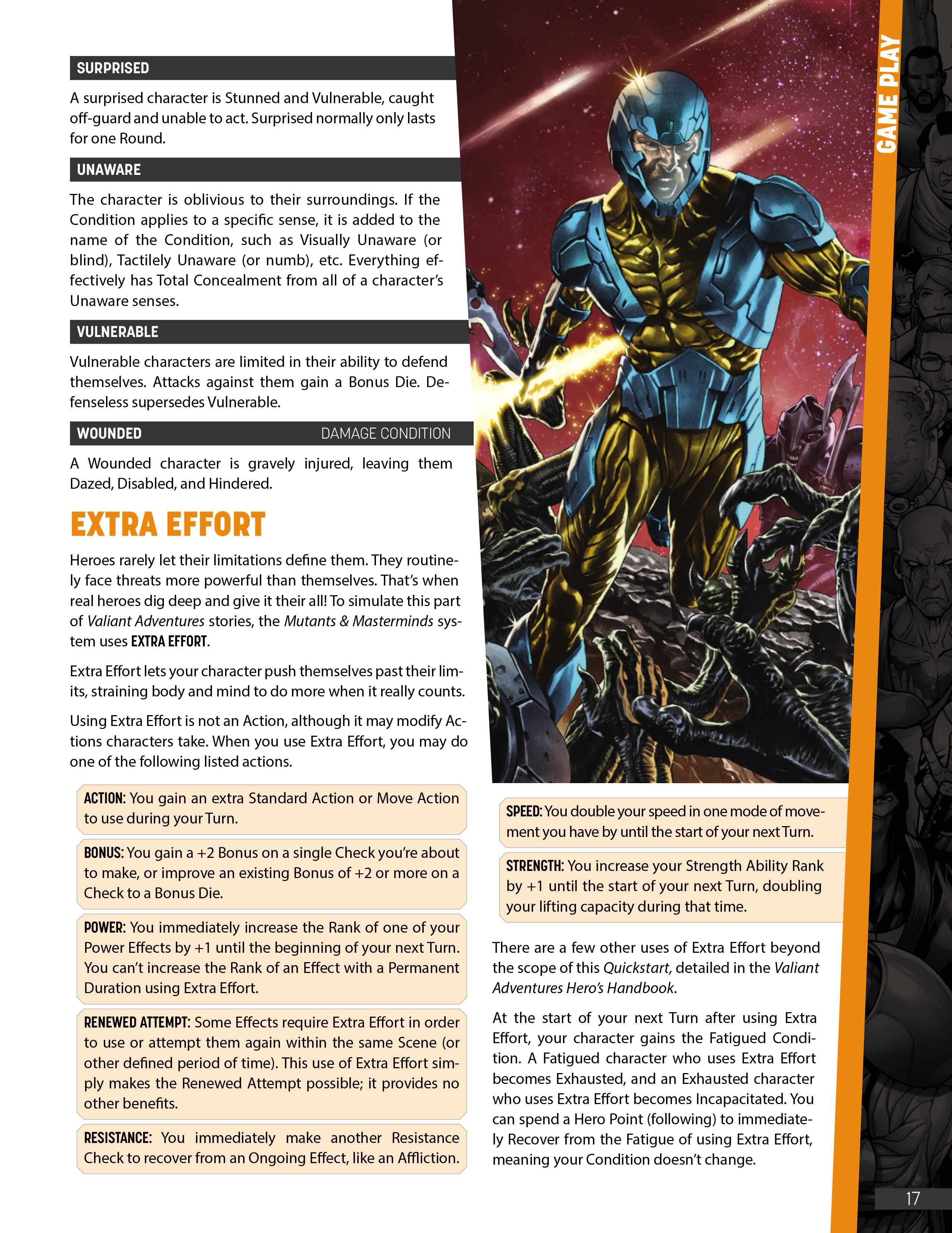 Read online The Valiant Adventures RPG Quickstart comic -  Issue # Full - 18