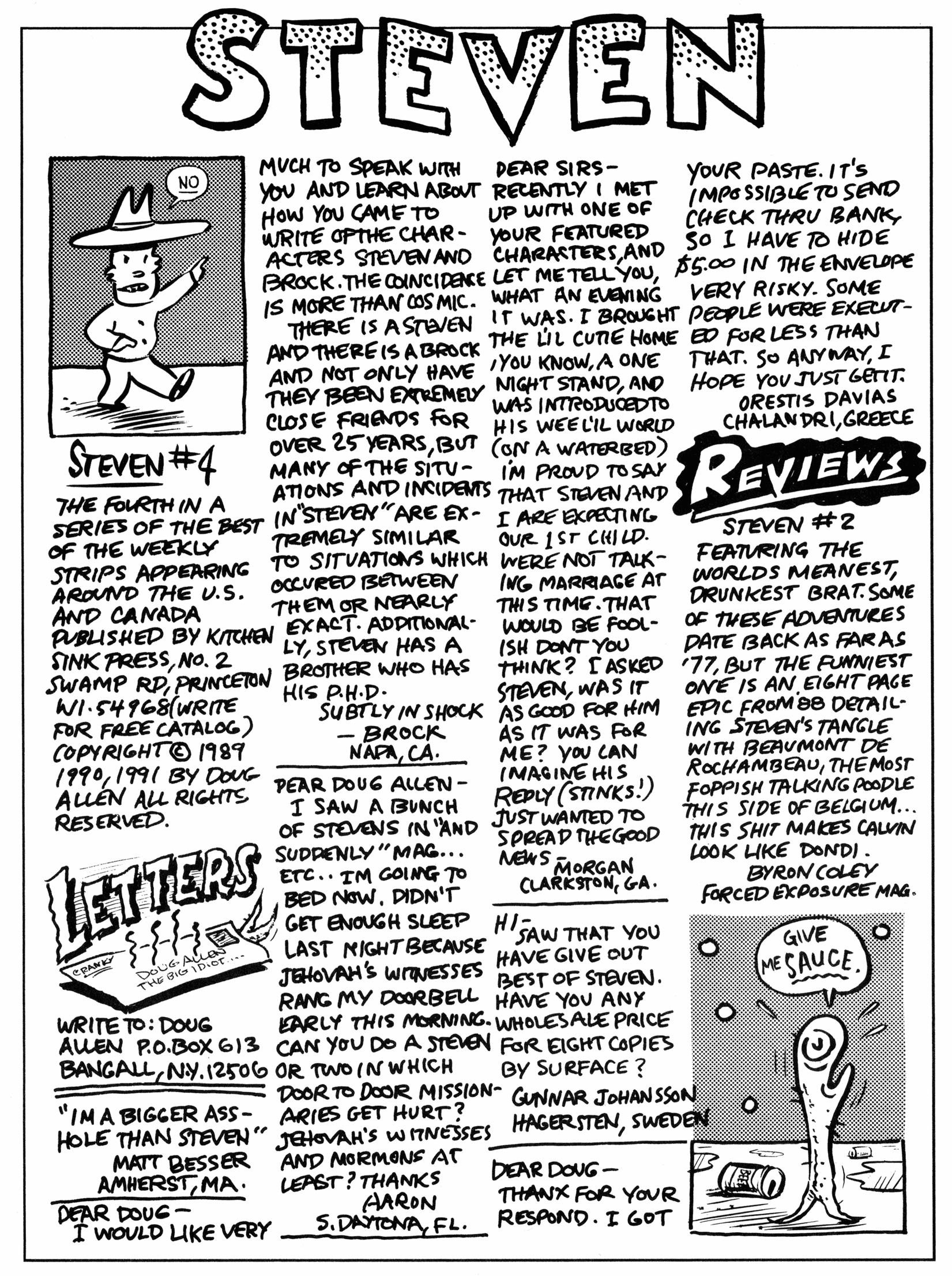 Read online Steven comic -  Issue #4 - 2