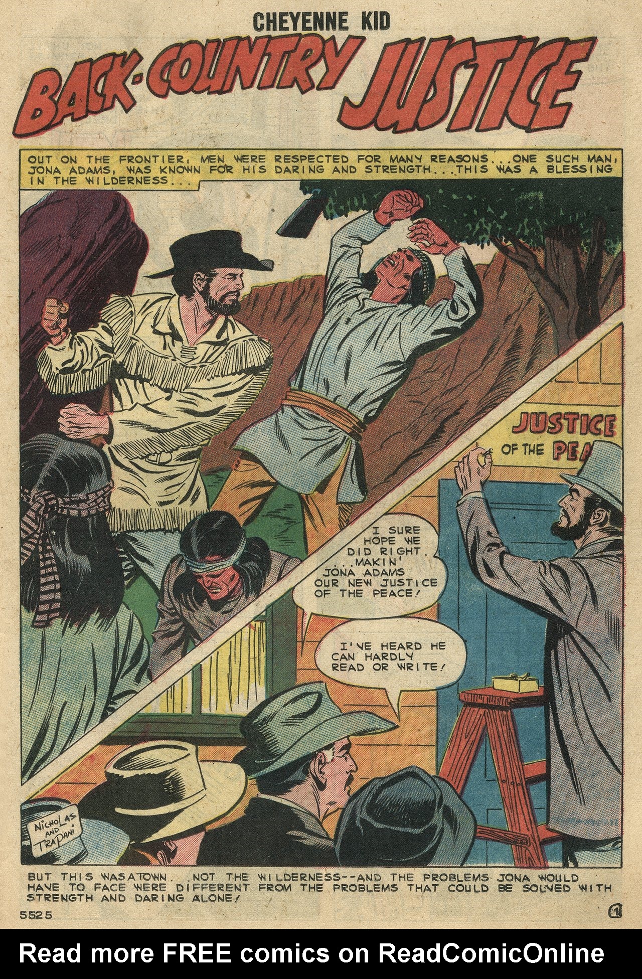 Read online Cheyenne Kid comic -  Issue #19 - 23