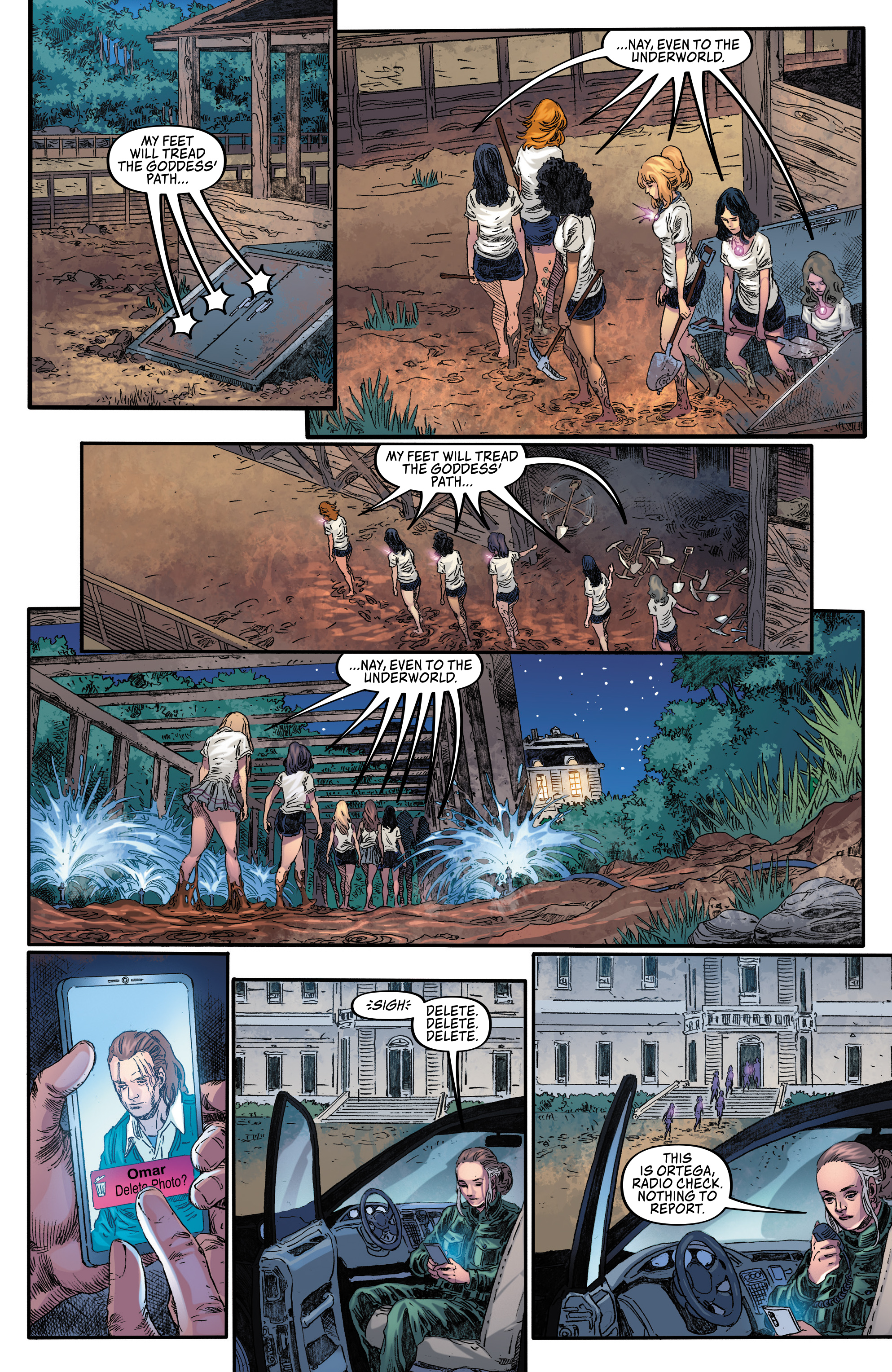 Read online Sheena Queen of the Jungle: Fatal Exams comic -  Issue #4 - 9