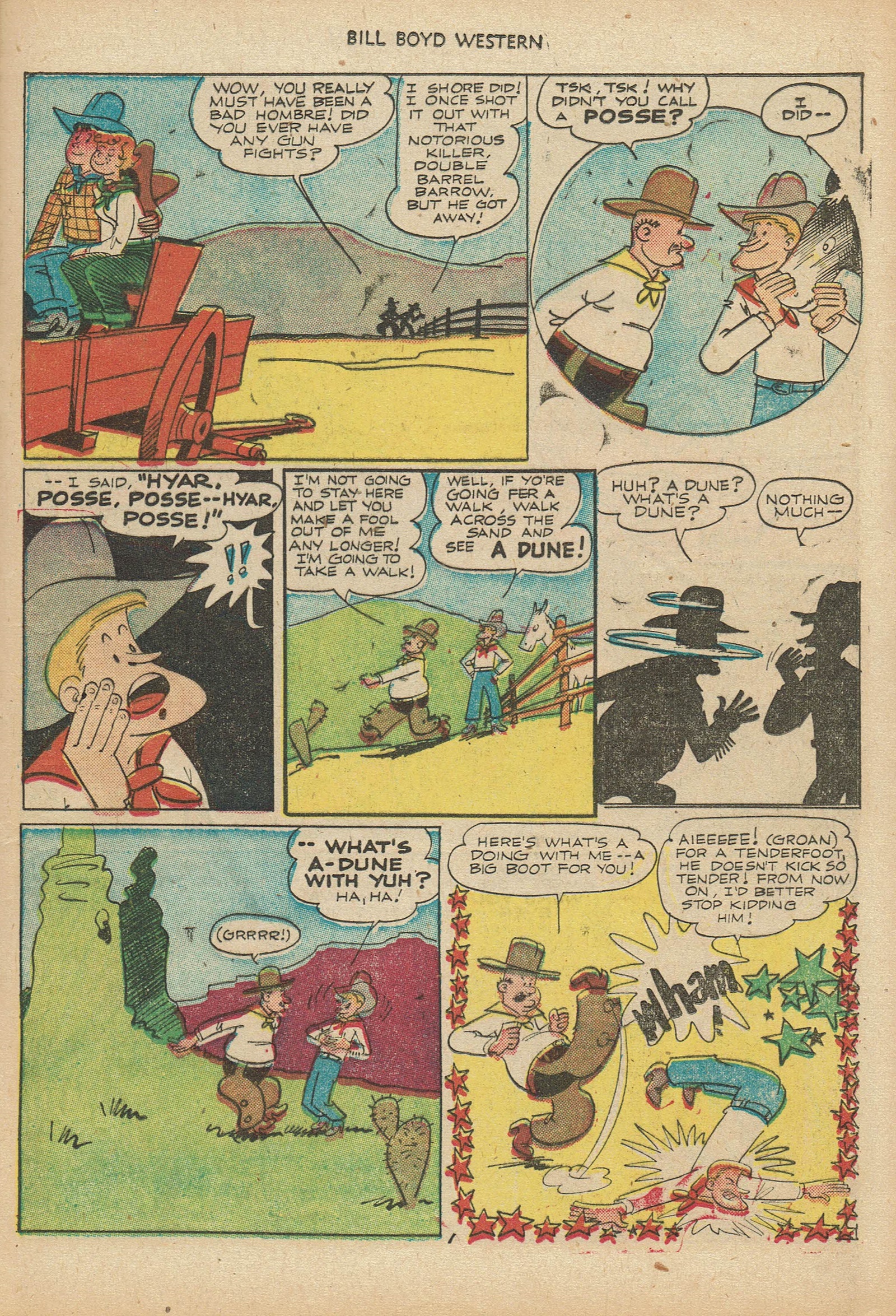 Read online Bill Boyd Western comic -  Issue #18 - 17