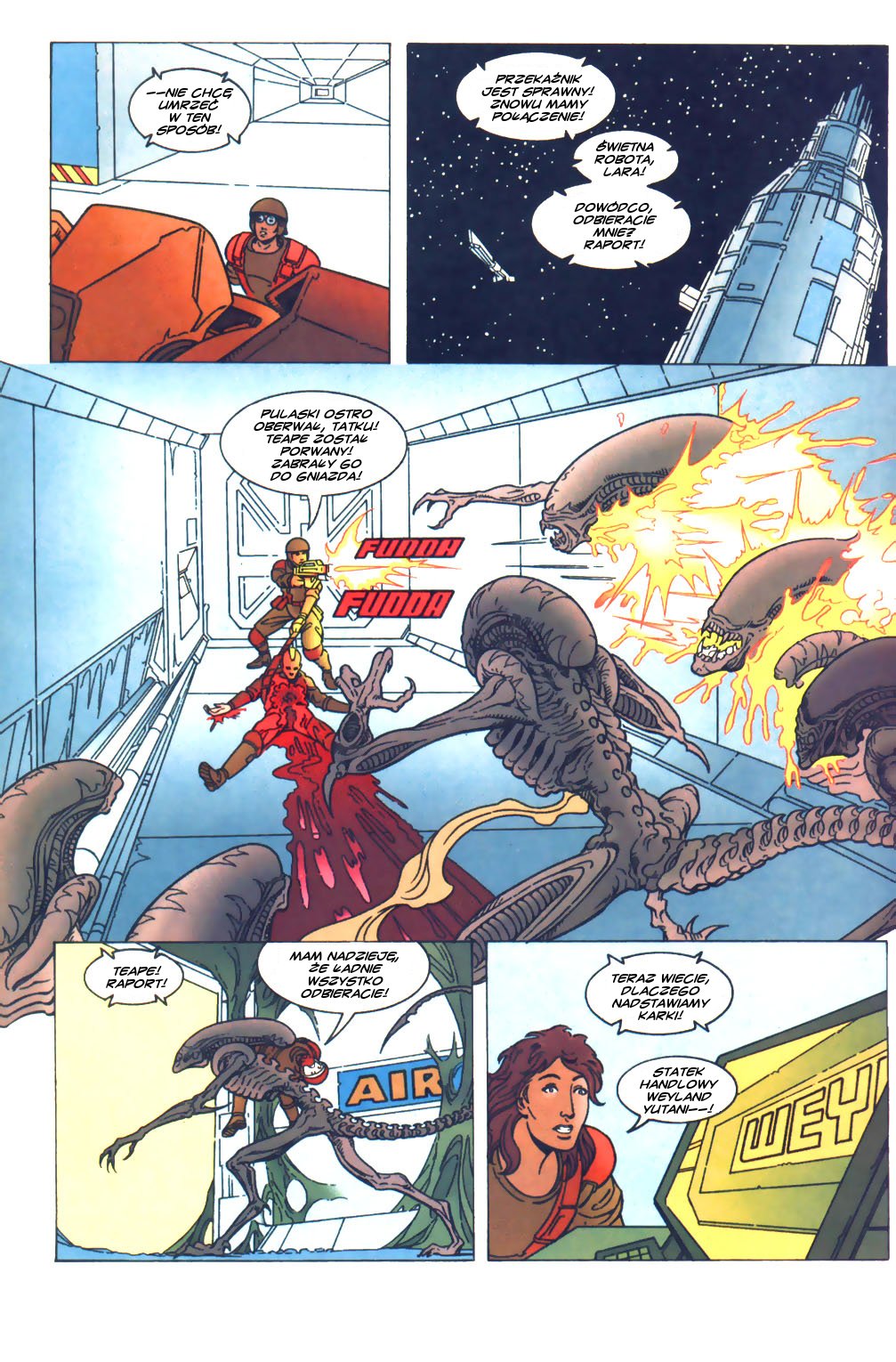 Read online Aliens: Berserker comic -  Issue #3 - 20