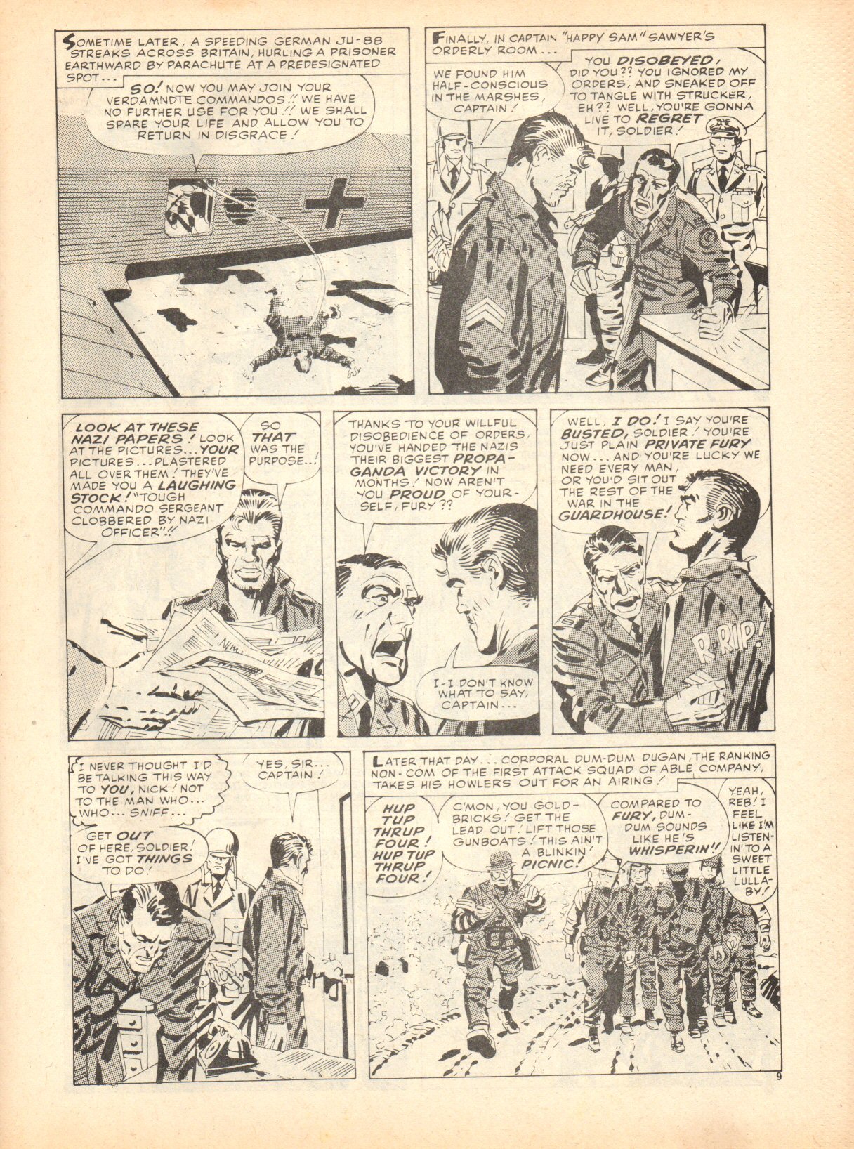 Read online Fury (1977) comic -  Issue #8 - 9