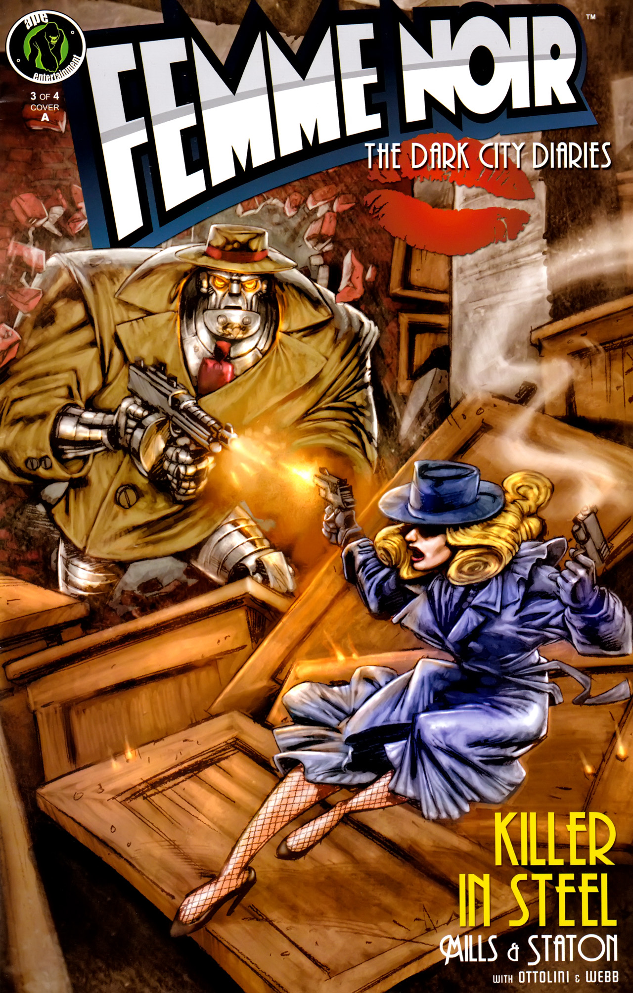 Read online Femme Noir: The Dark City Diaries comic -  Issue #3 - 1