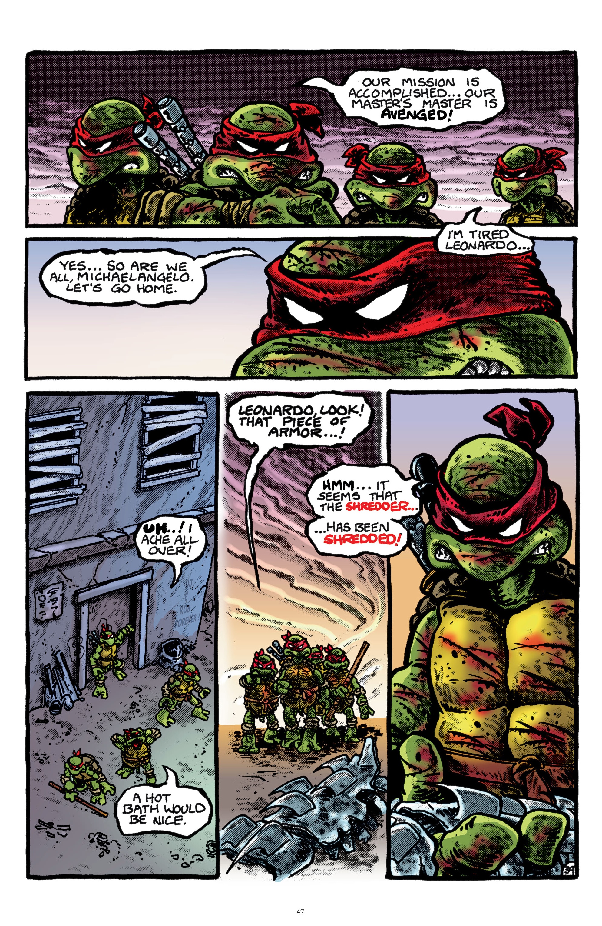 Read online Best of Teenage Mutant Ninja Turtles Collection comic -  Issue # TPB 3 (Part 1) - 44
