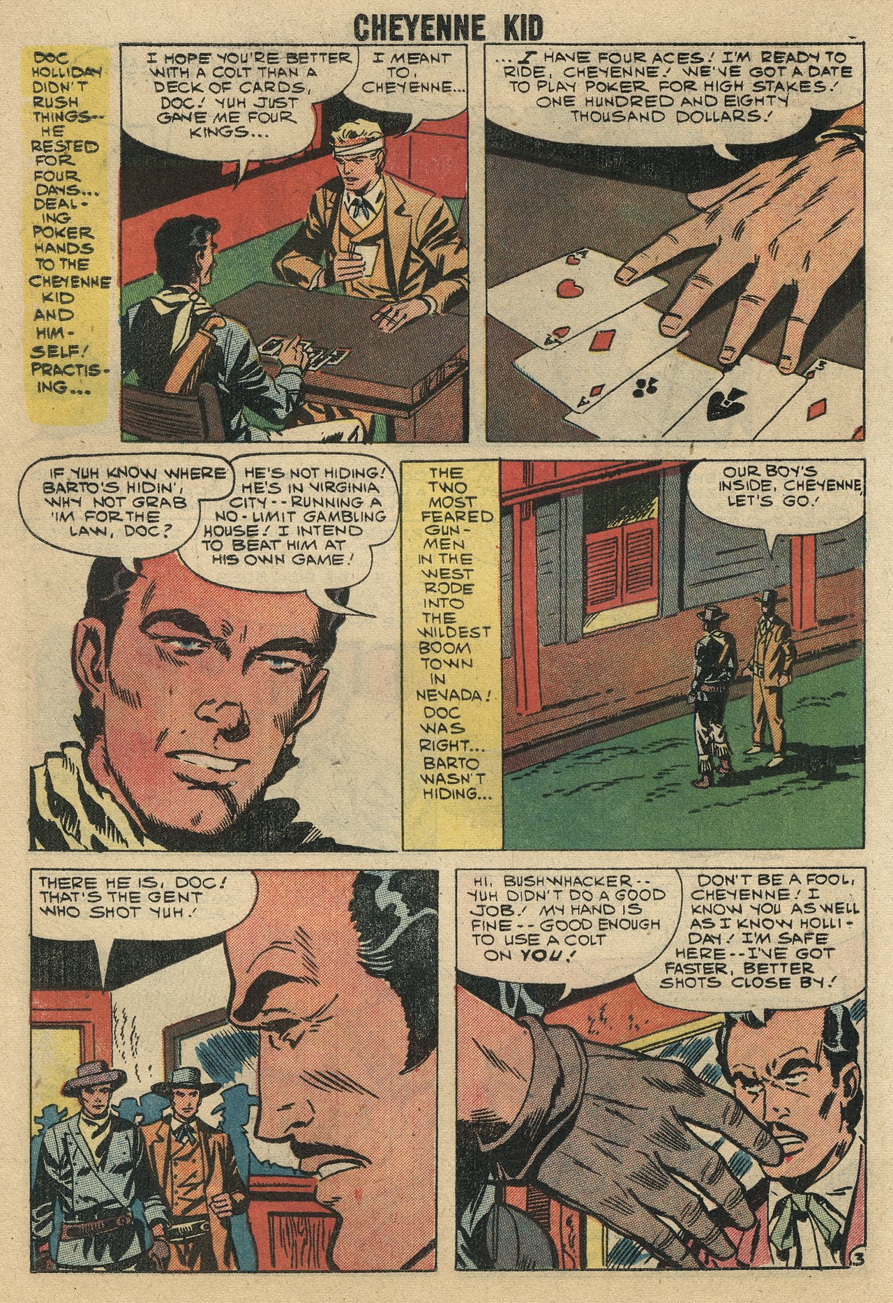Read online Cheyenne Kid comic -  Issue #16 - 17