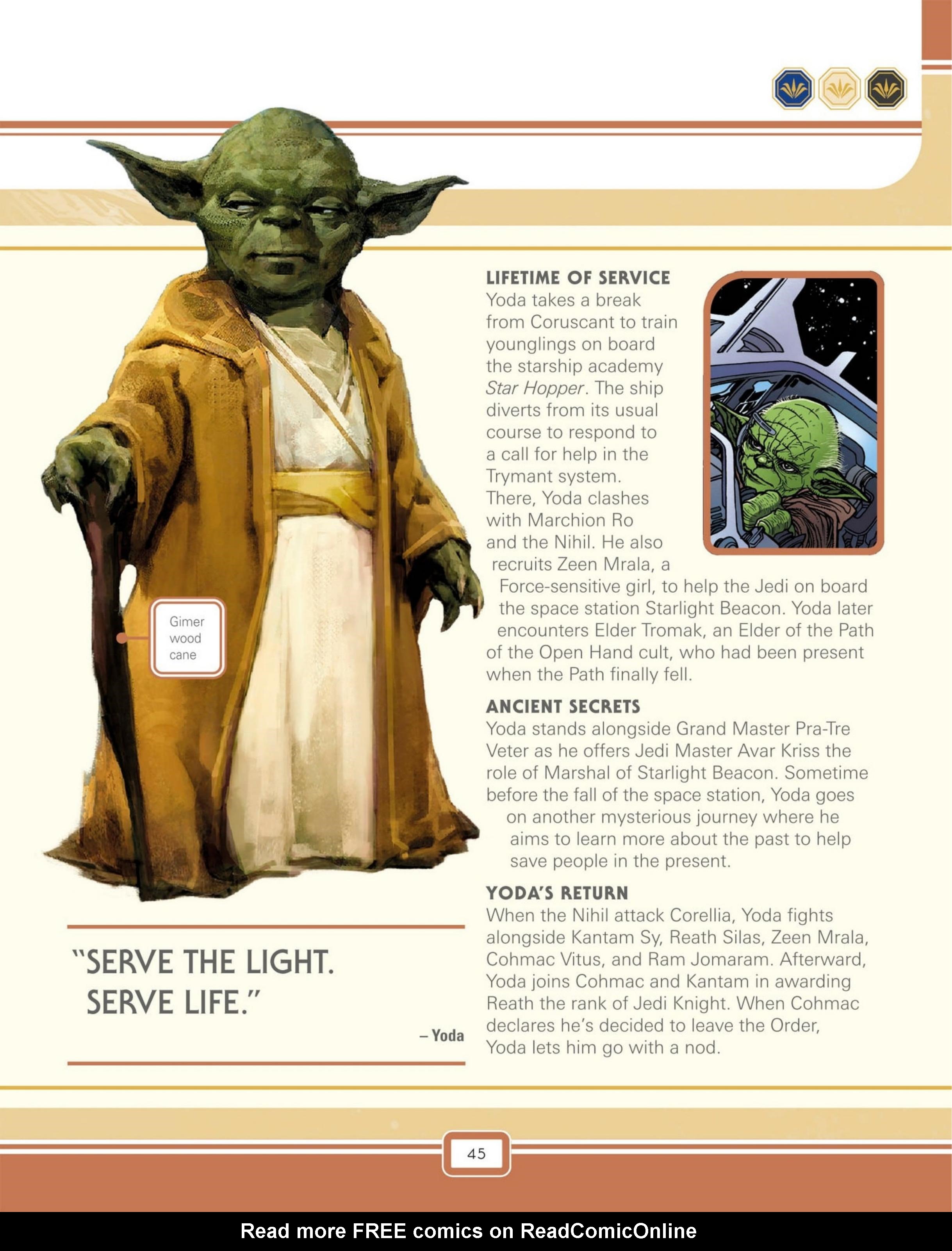 Read online Star Wars: The High Republic Character Encyclopedia comic -  Issue # TPB (Part 1) - 47