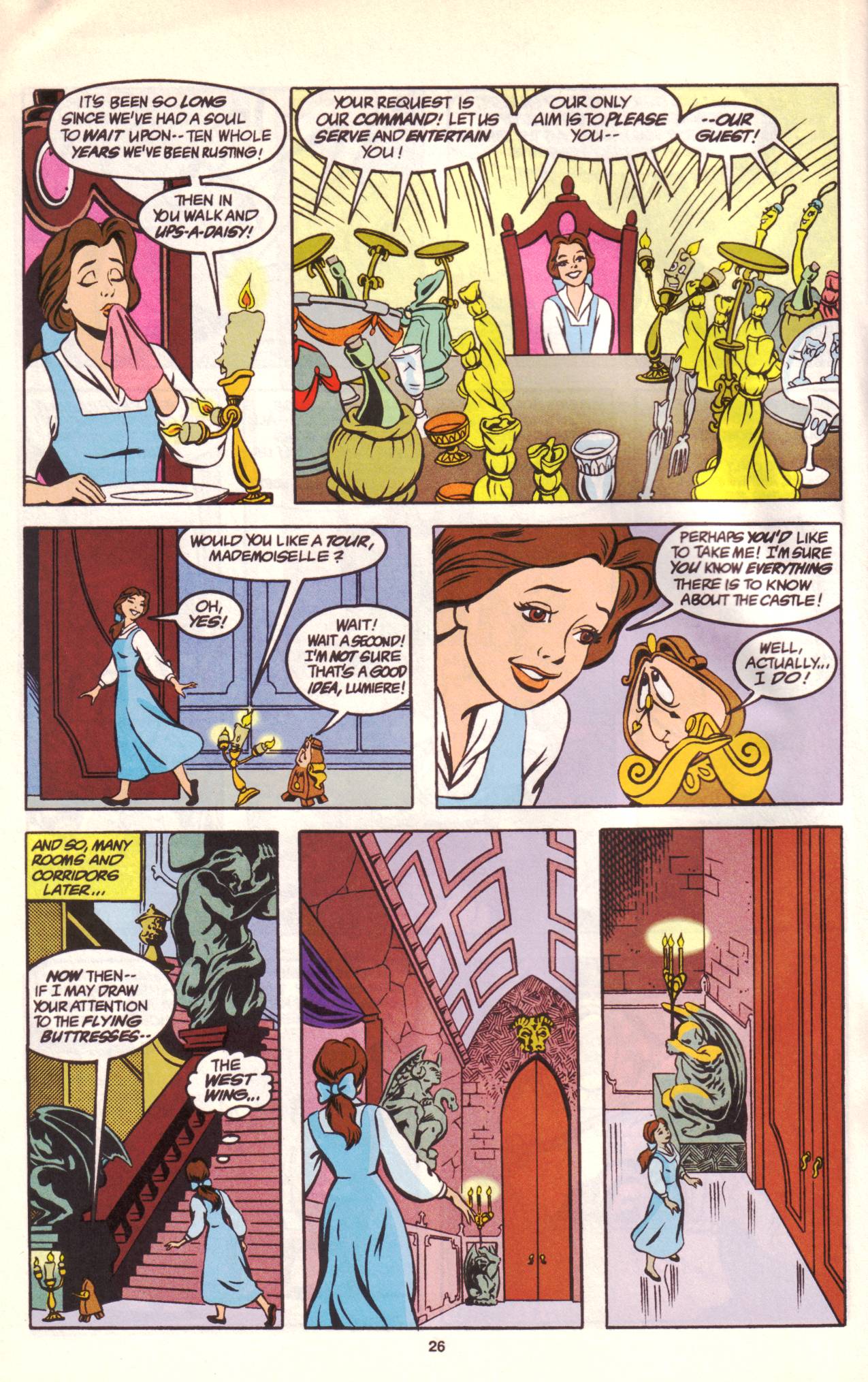 Read online Disney's Beauty and The Beast (1991) comic -  Issue # Full - 28