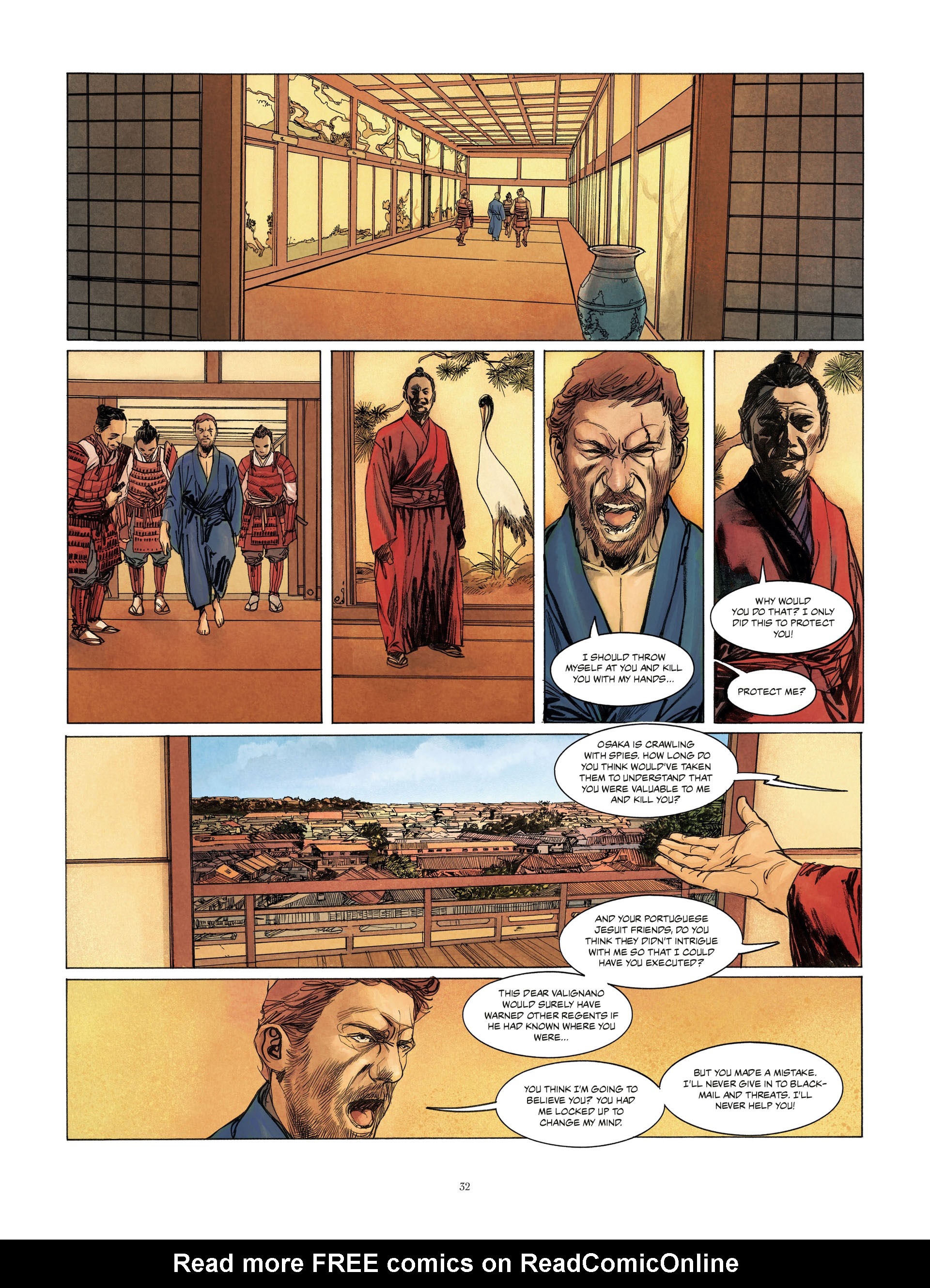 Read online William Adams, Samuraj comic -  Issue #1 - 32