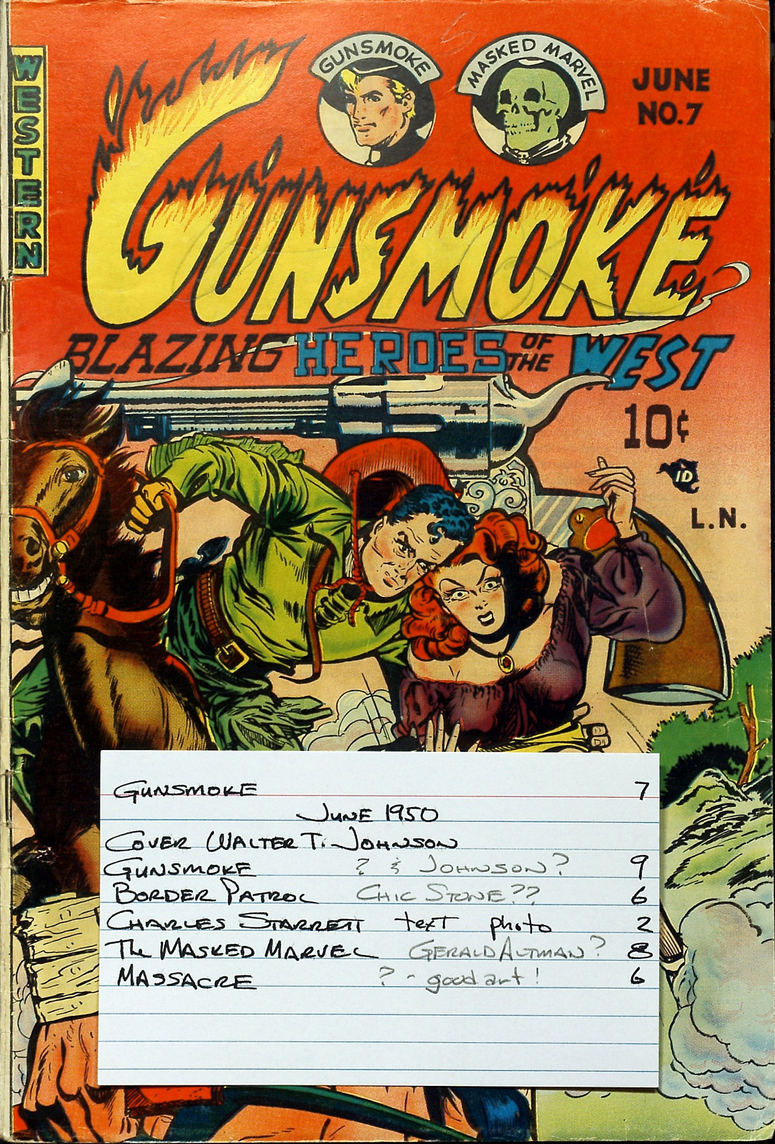 Read online Gunsmoke comic -  Issue #7 - 37
