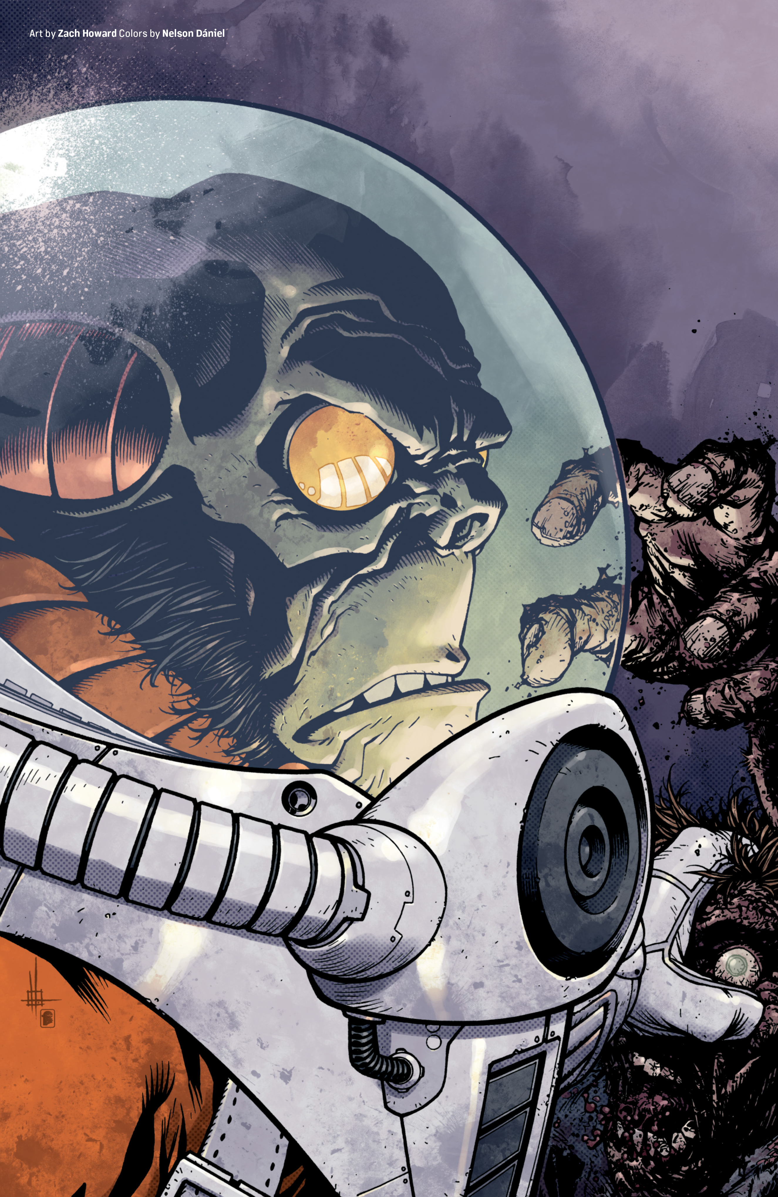 Read online The Colonized: Zombies vs. Aliens comic -  Issue # TPB - 93
