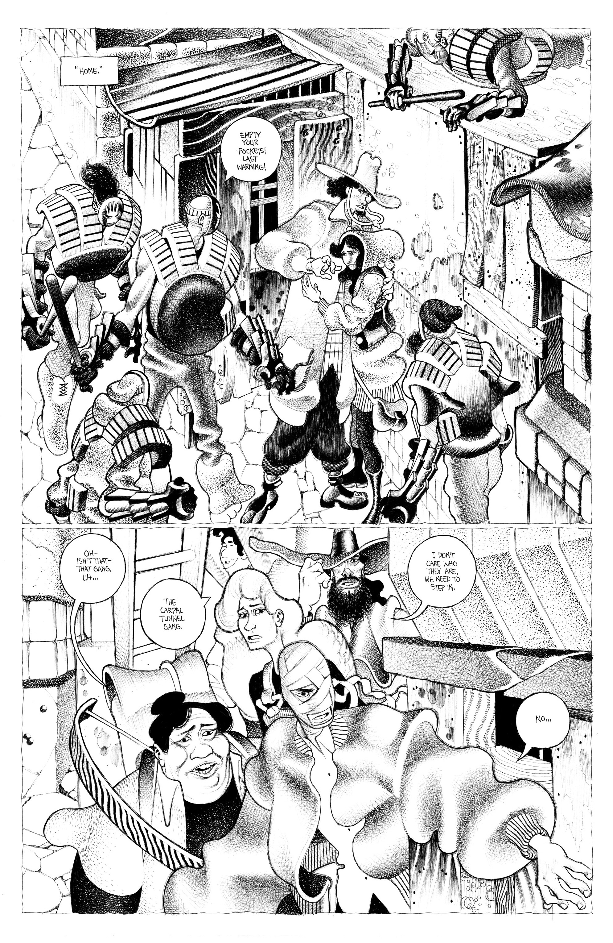 Read online Faceless and the Family comic -  Issue #4 - 4