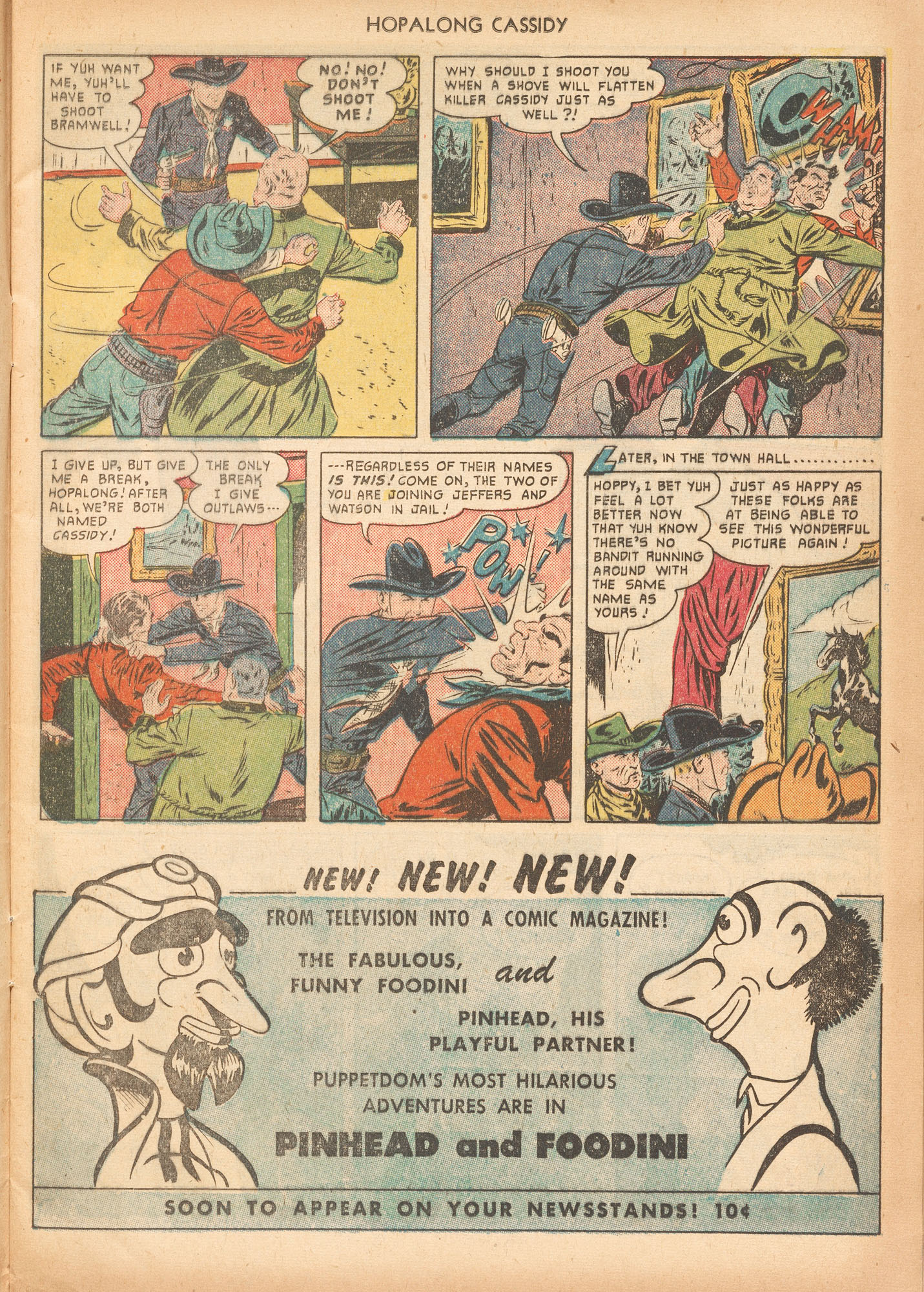 Read online Hopalong Cassidy comic -  Issue #56 - 13