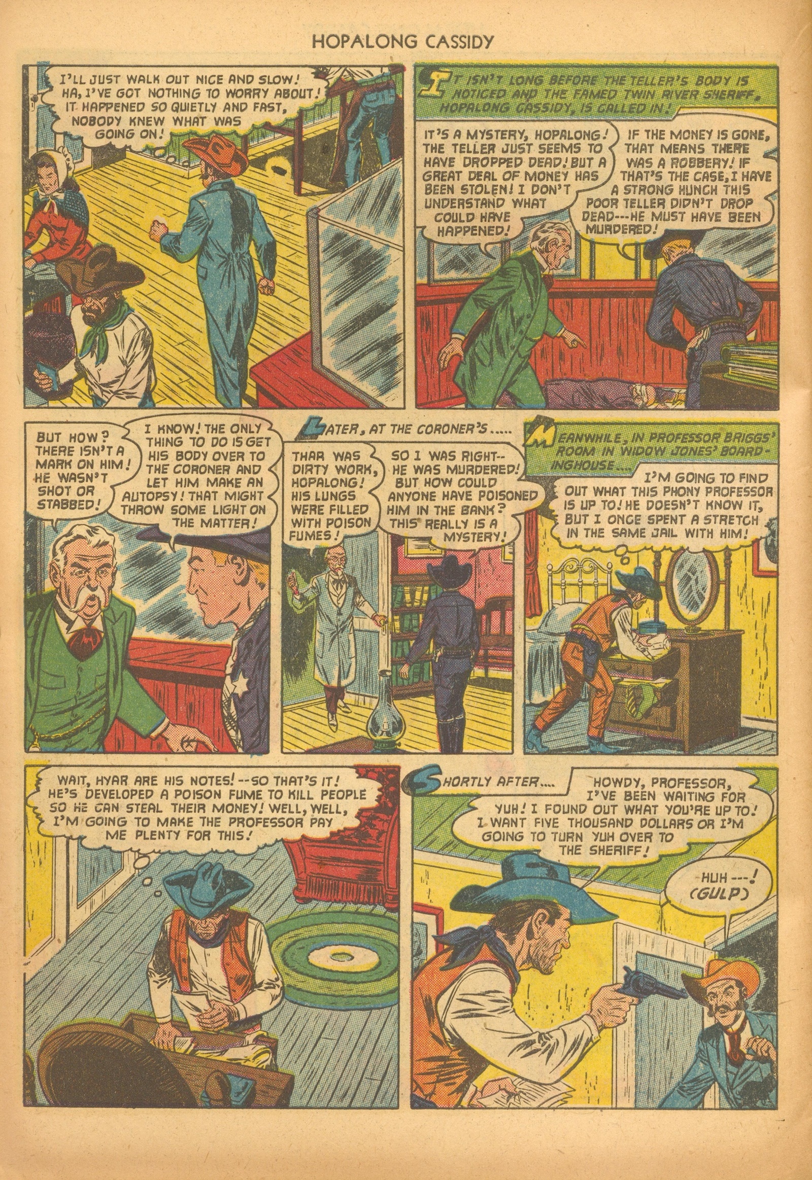 Read online Hopalong Cassidy comic -  Issue #67 - 30