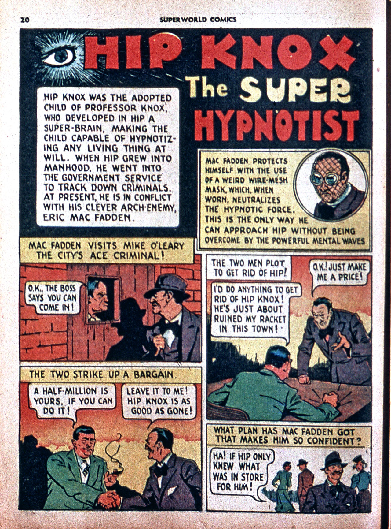 Read online Superworld Comics comic -  Issue #2 - 22