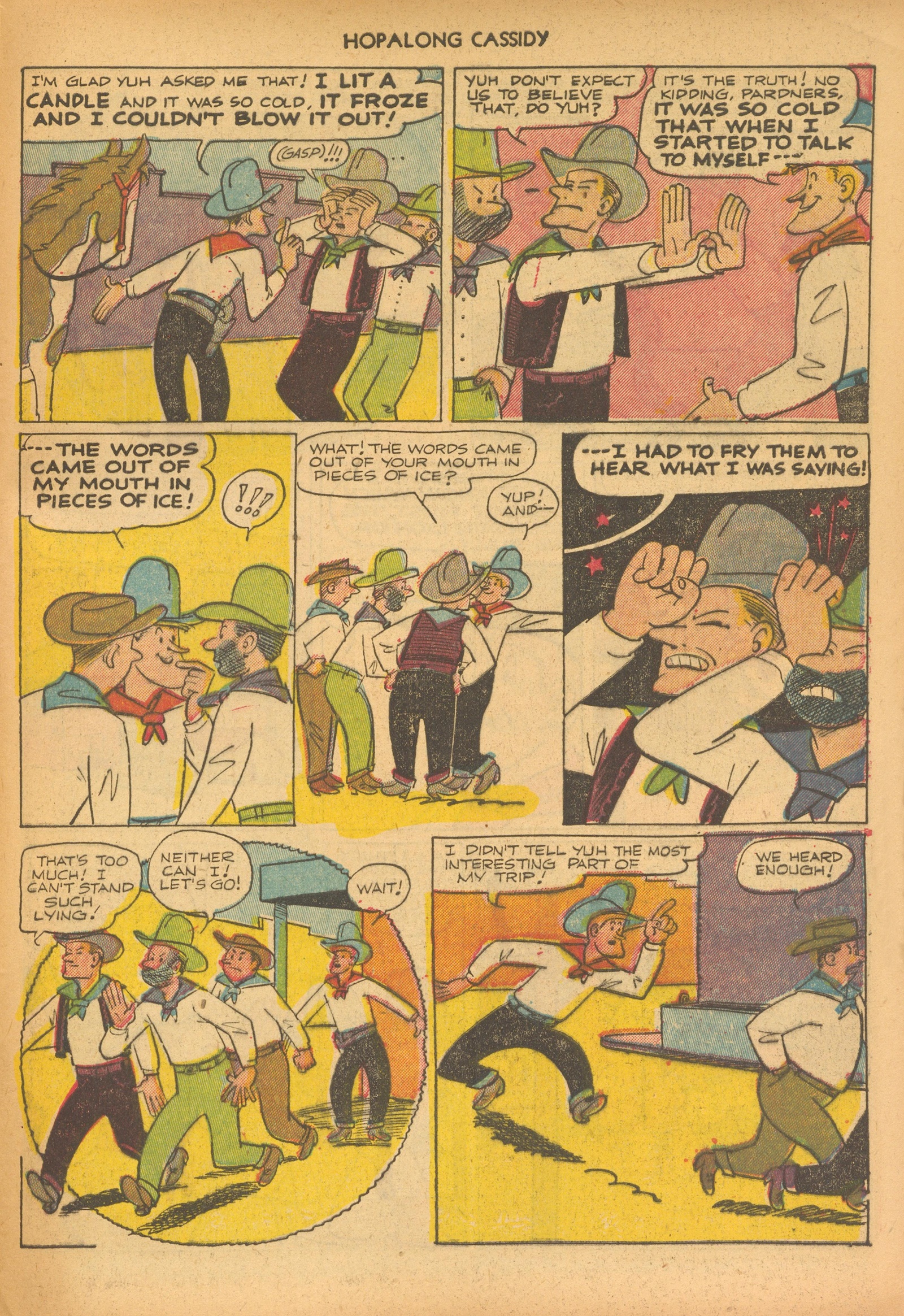 Read online Hopalong Cassidy comic -  Issue #74 - 33