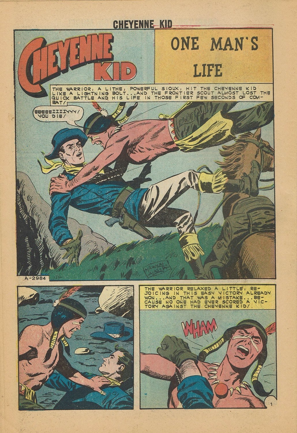 Read online Cheyenne Kid comic -  Issue #45 - 10