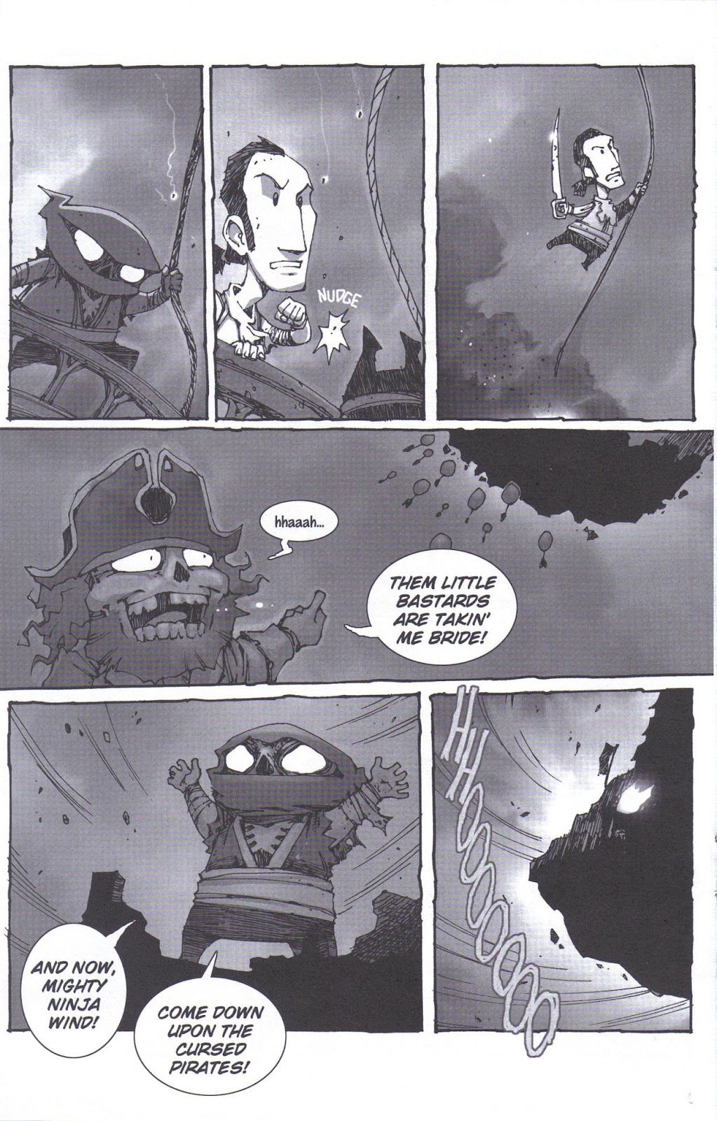 Ghost Pirates Vs. Ghost Ninjas issue Full - Page 21