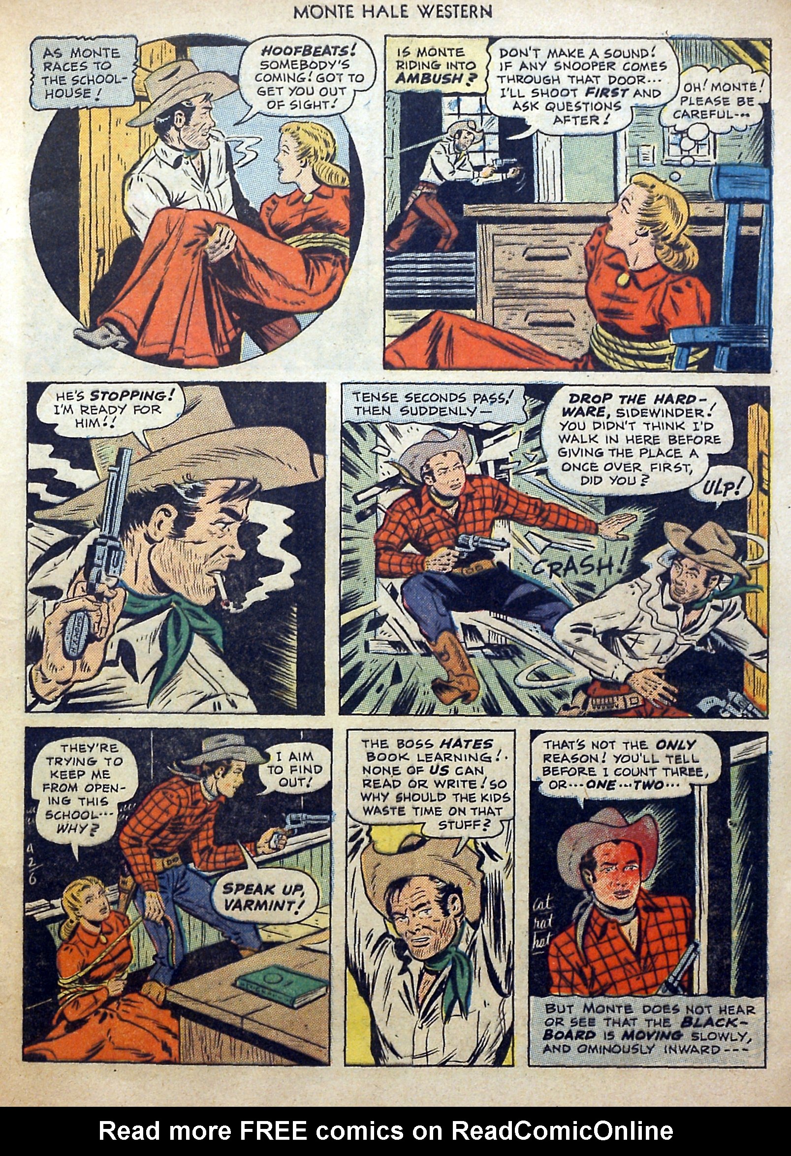 Read online Monte Hale Western comic -  Issue #46 - 9