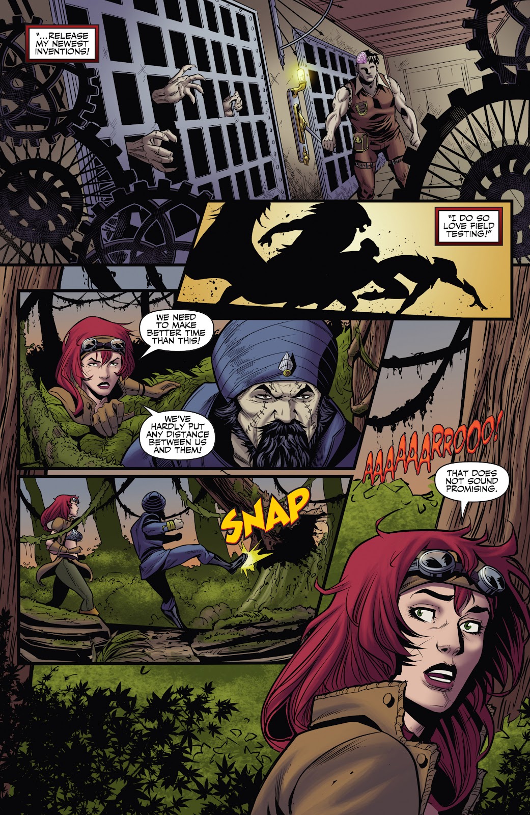 Legenderry: Red Sonja (2015) issue 4 - Page 22