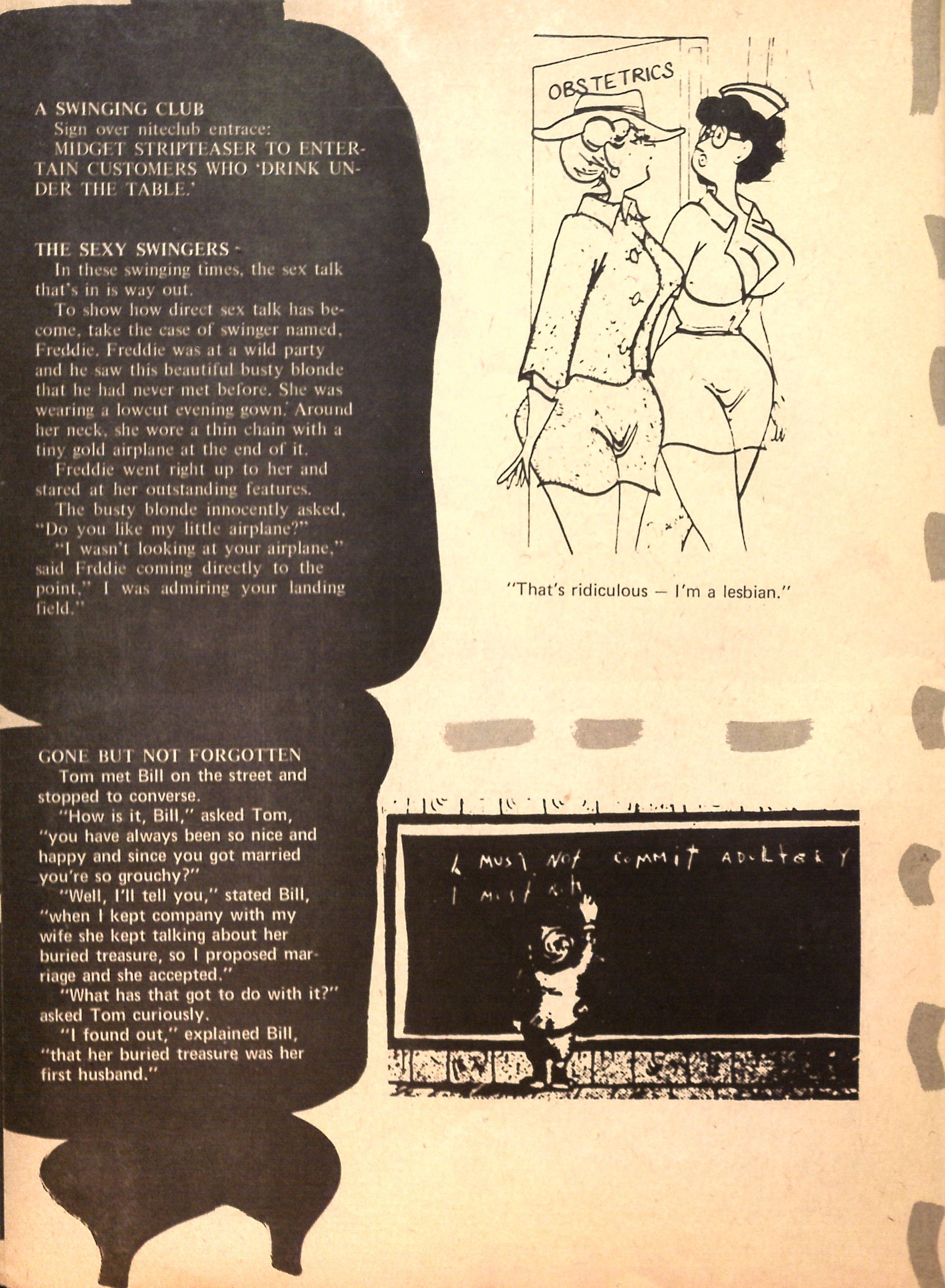 Read online Cartoons and Gags comic -  Issue #90 - 32