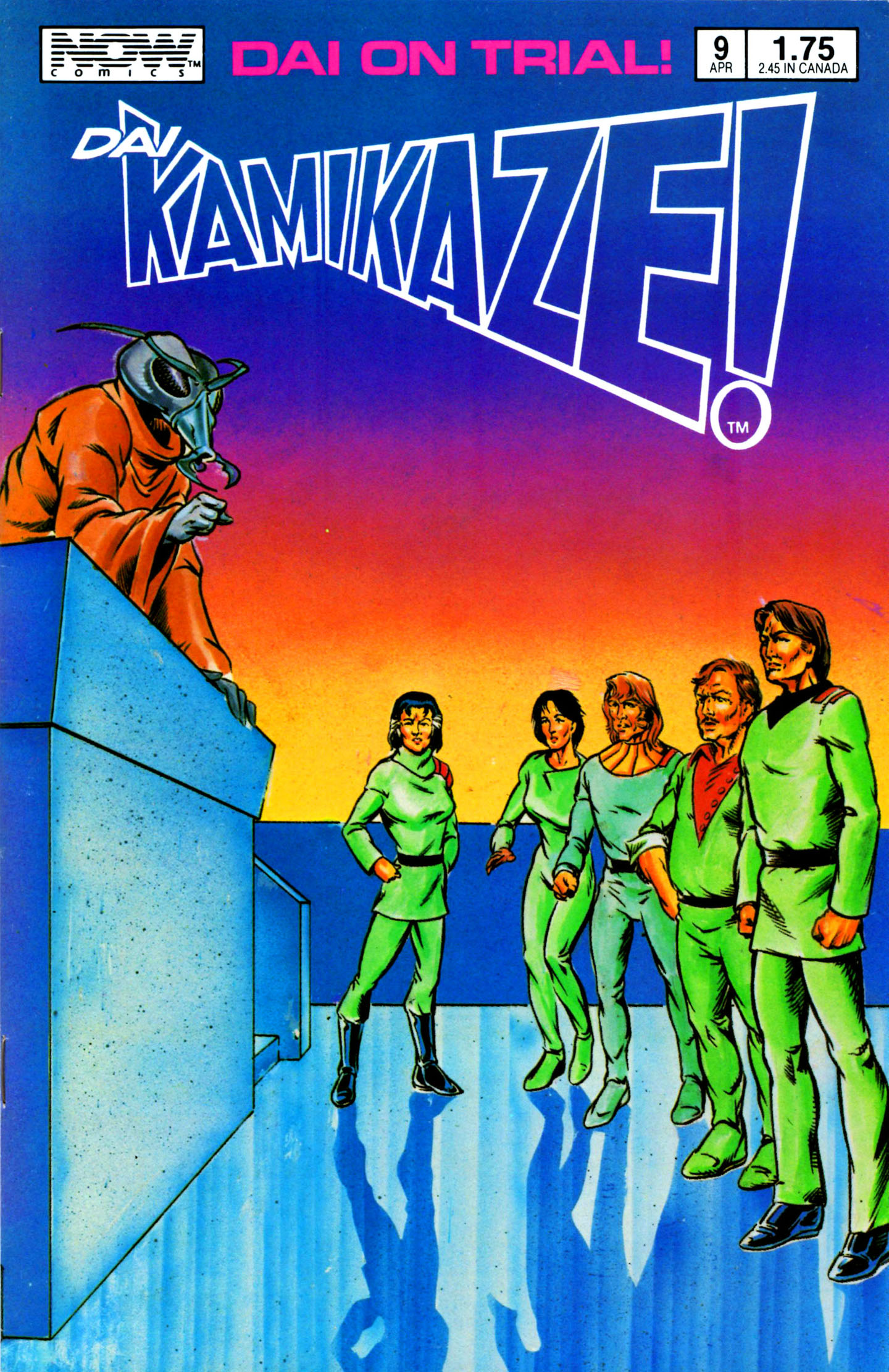 Read online Dai Kamikaze! comic -  Issue #9 - 1