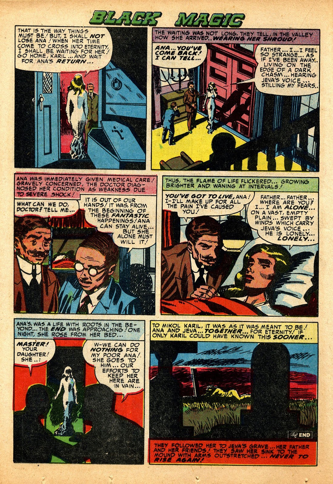 Read online Black Magic (1950) comic -  Issue #16 - 16