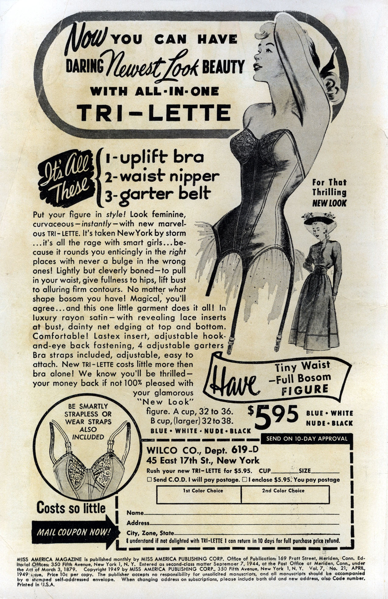 Read online Miss America Magazine comic -  Issue #54 - 2