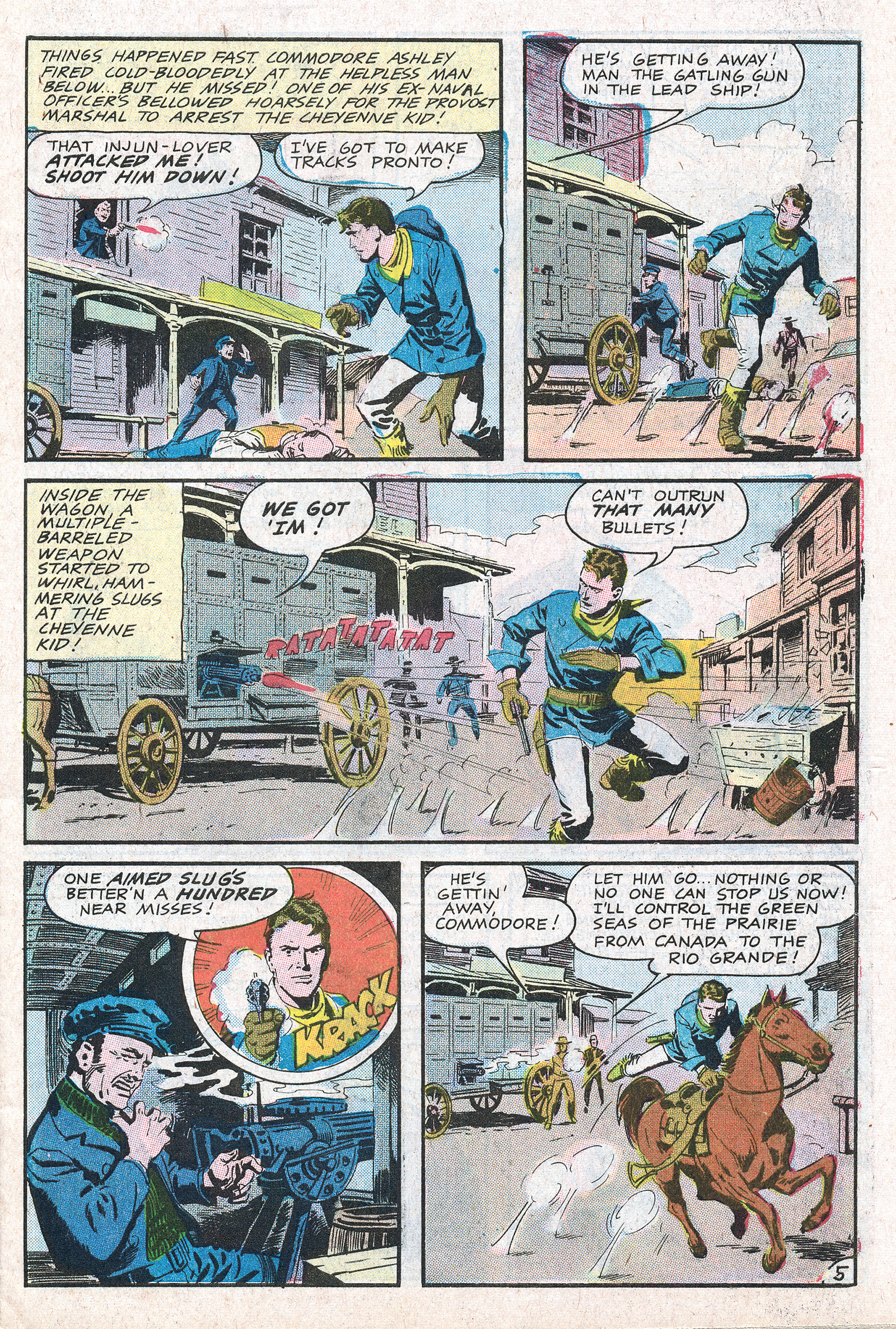 Read online Cheyenne Kid comic -  Issue #65 - 7