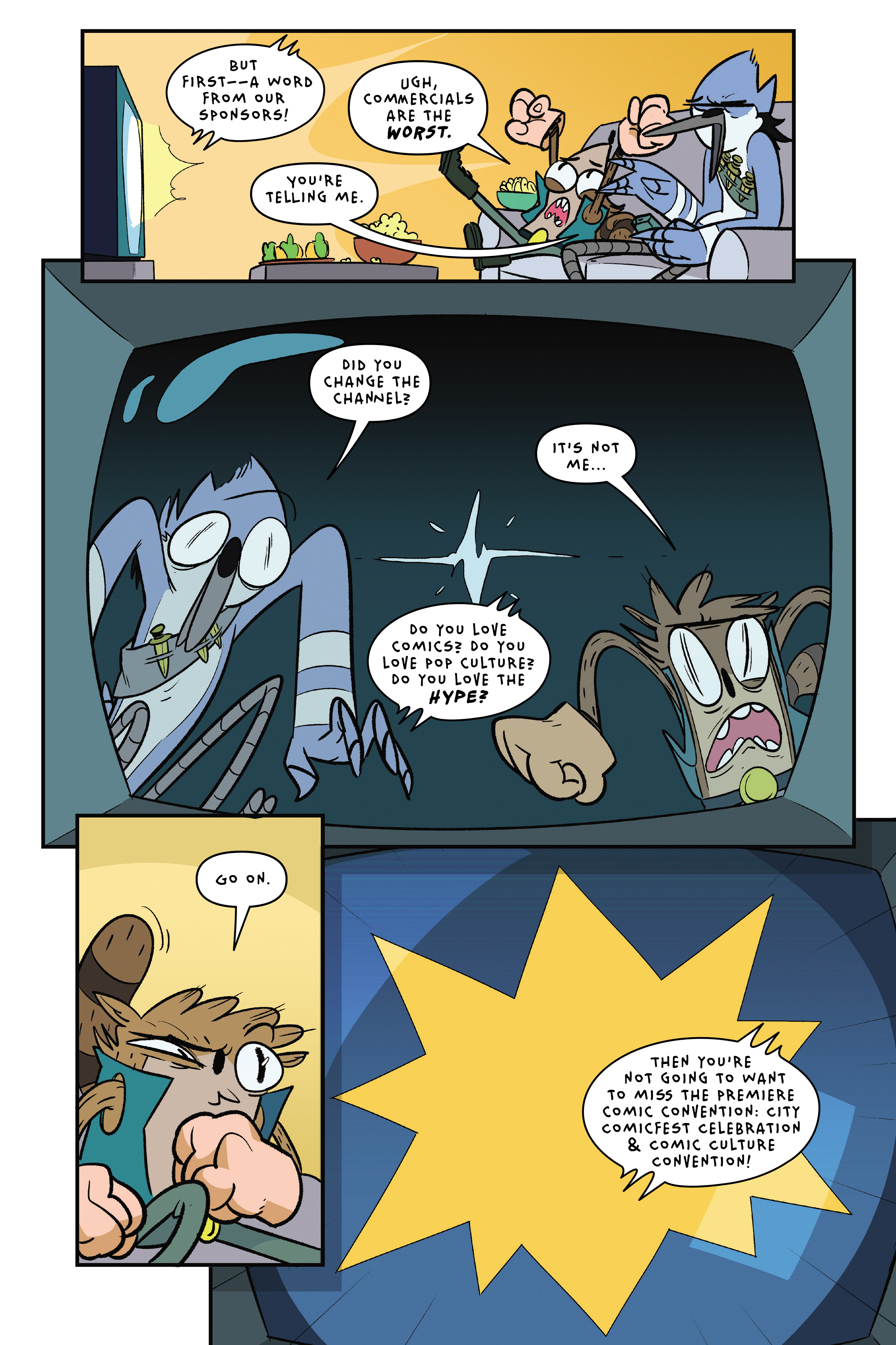 Read online Regular Show: Comic Conned comic -  Issue # TPB - 12
