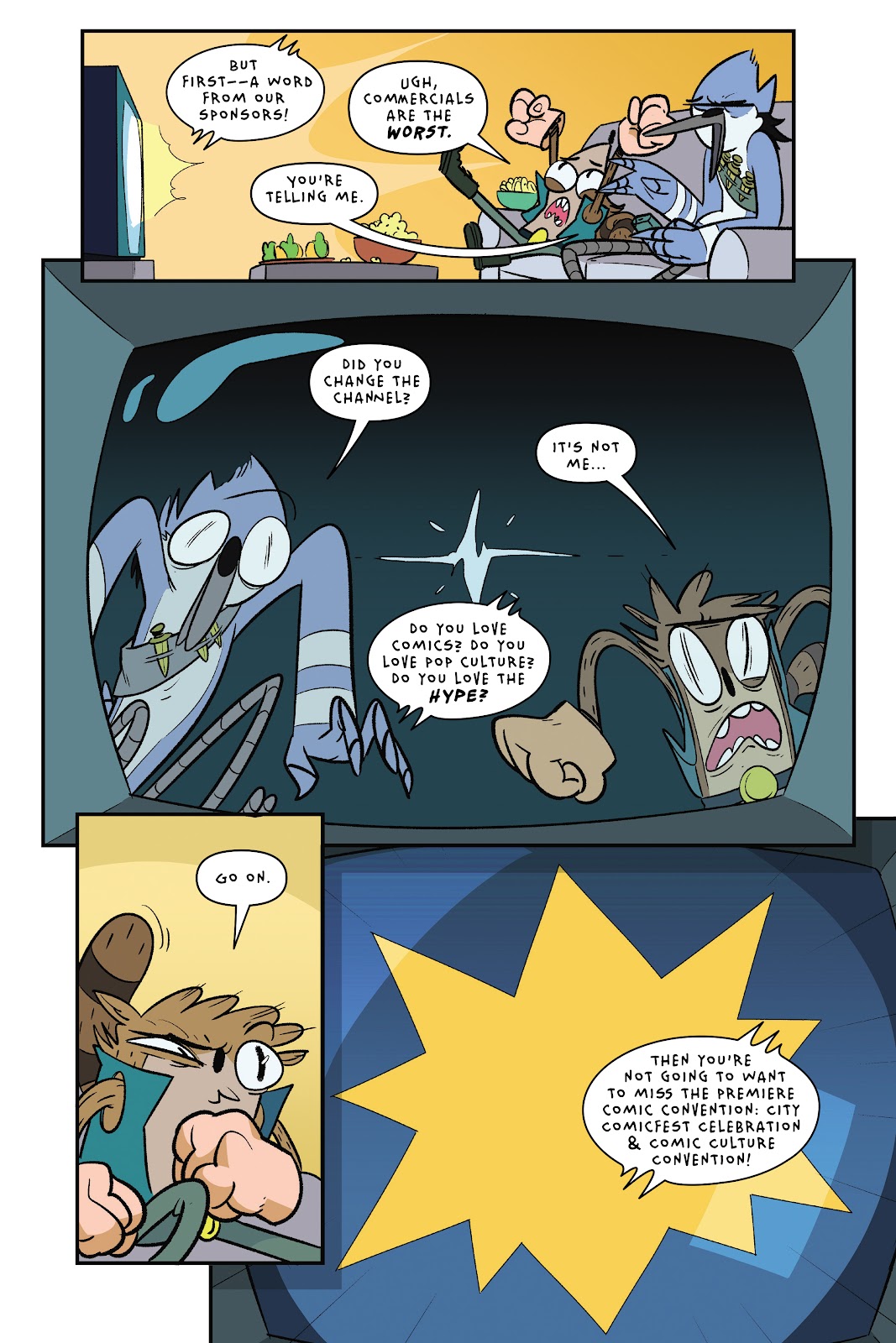 Regular Show: Comic Conned issue TPB - Page 12
