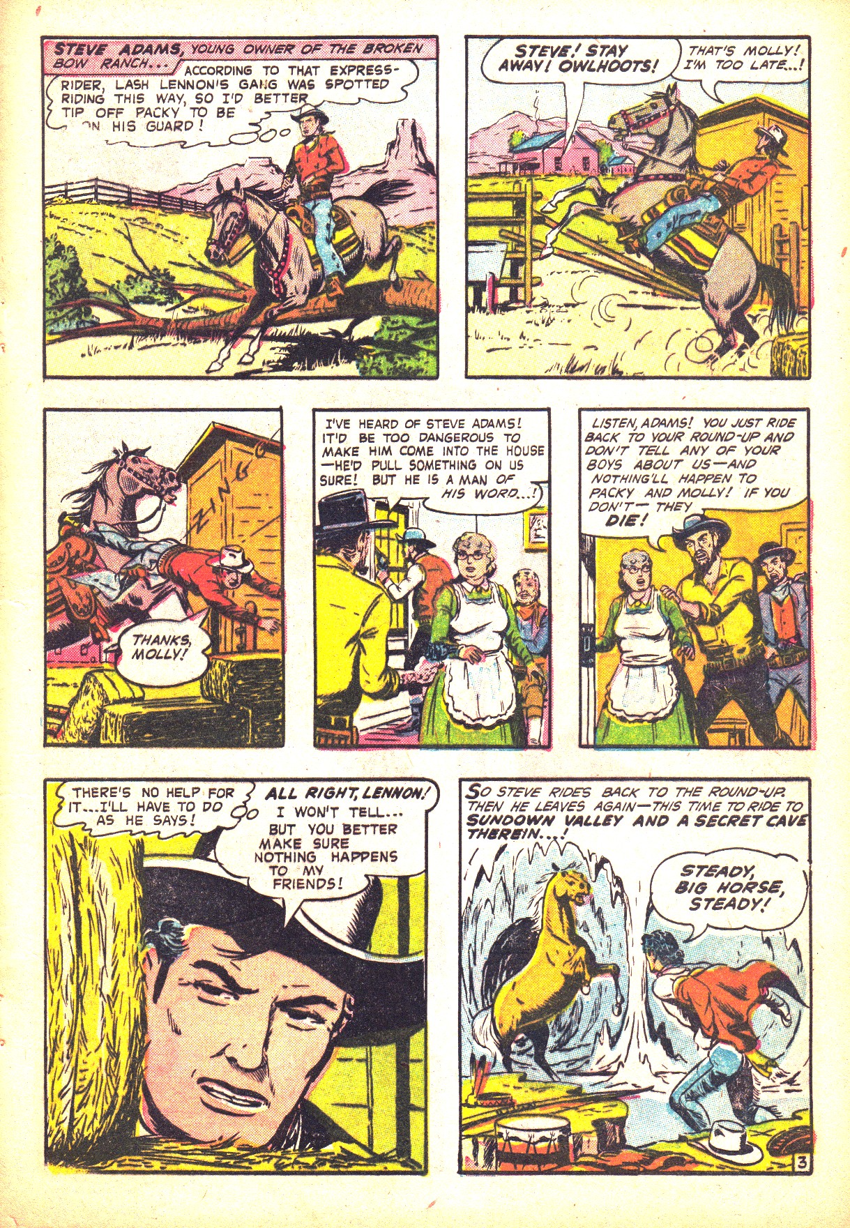 Read online Straight Arrow comic -  Issue #41 - 5