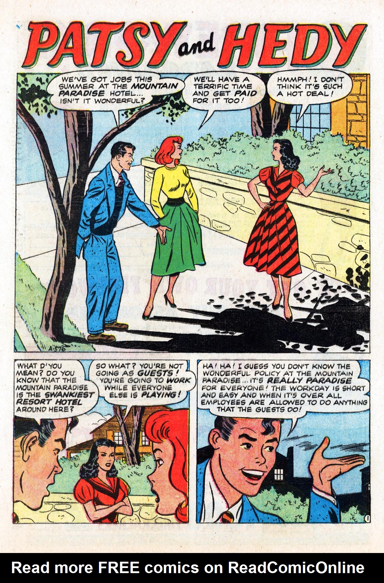 Read online Patsy and Hedy comic -  Issue #5 - 22