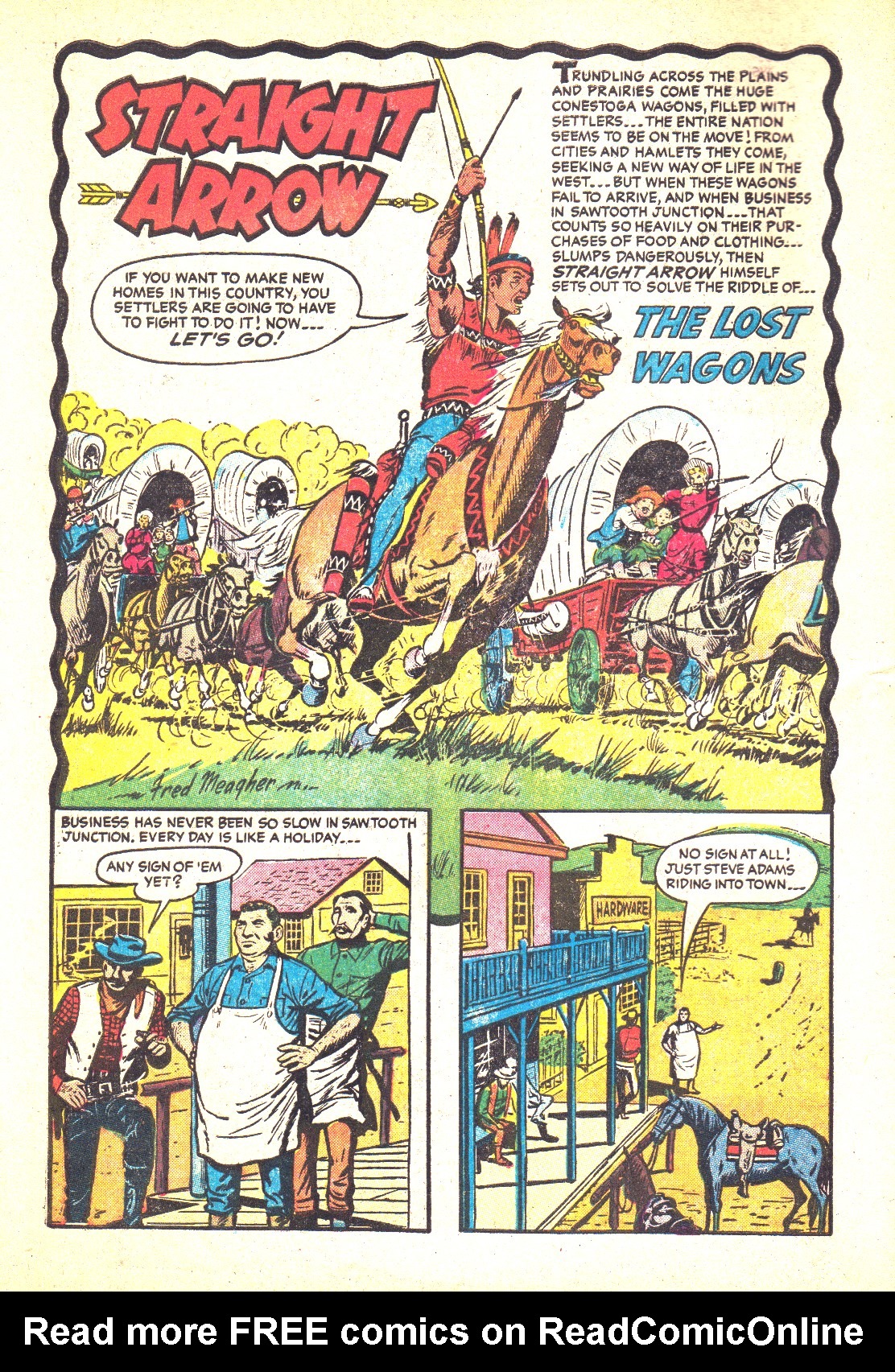 Read online Straight Arrow comic -  Issue #53 - 10