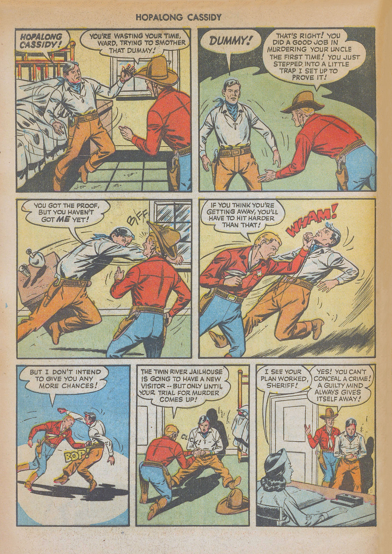 Read online Hopalong Cassidy comic -  Issue #28 - 48