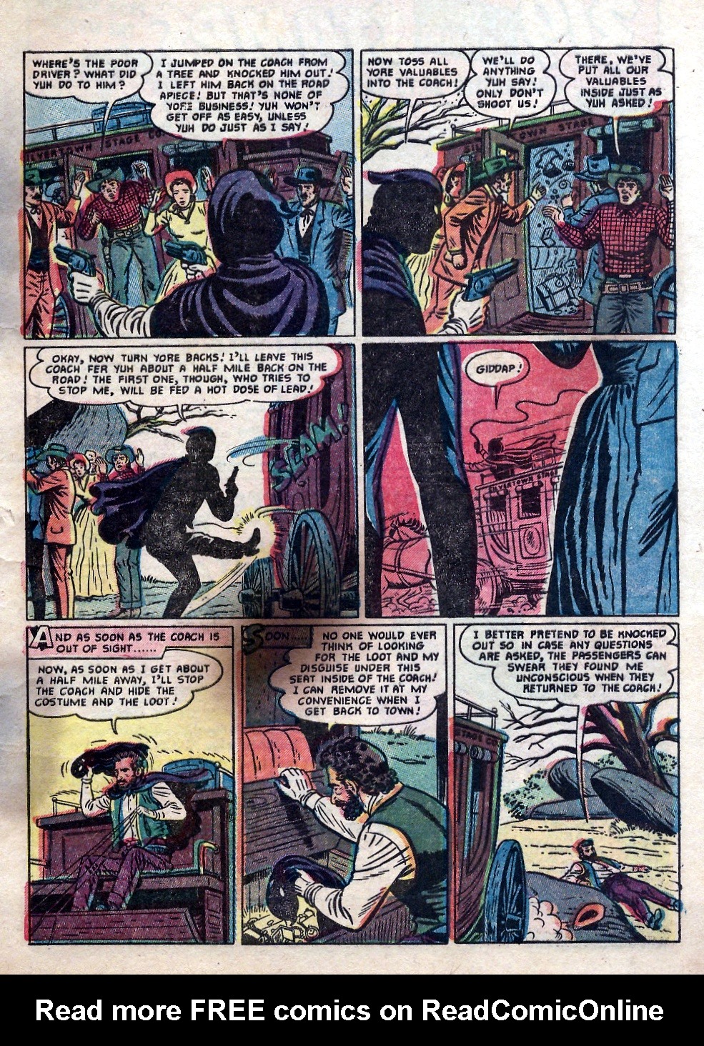 Read online Lash Larue Western (1949) comic -  Issue #55 - 4