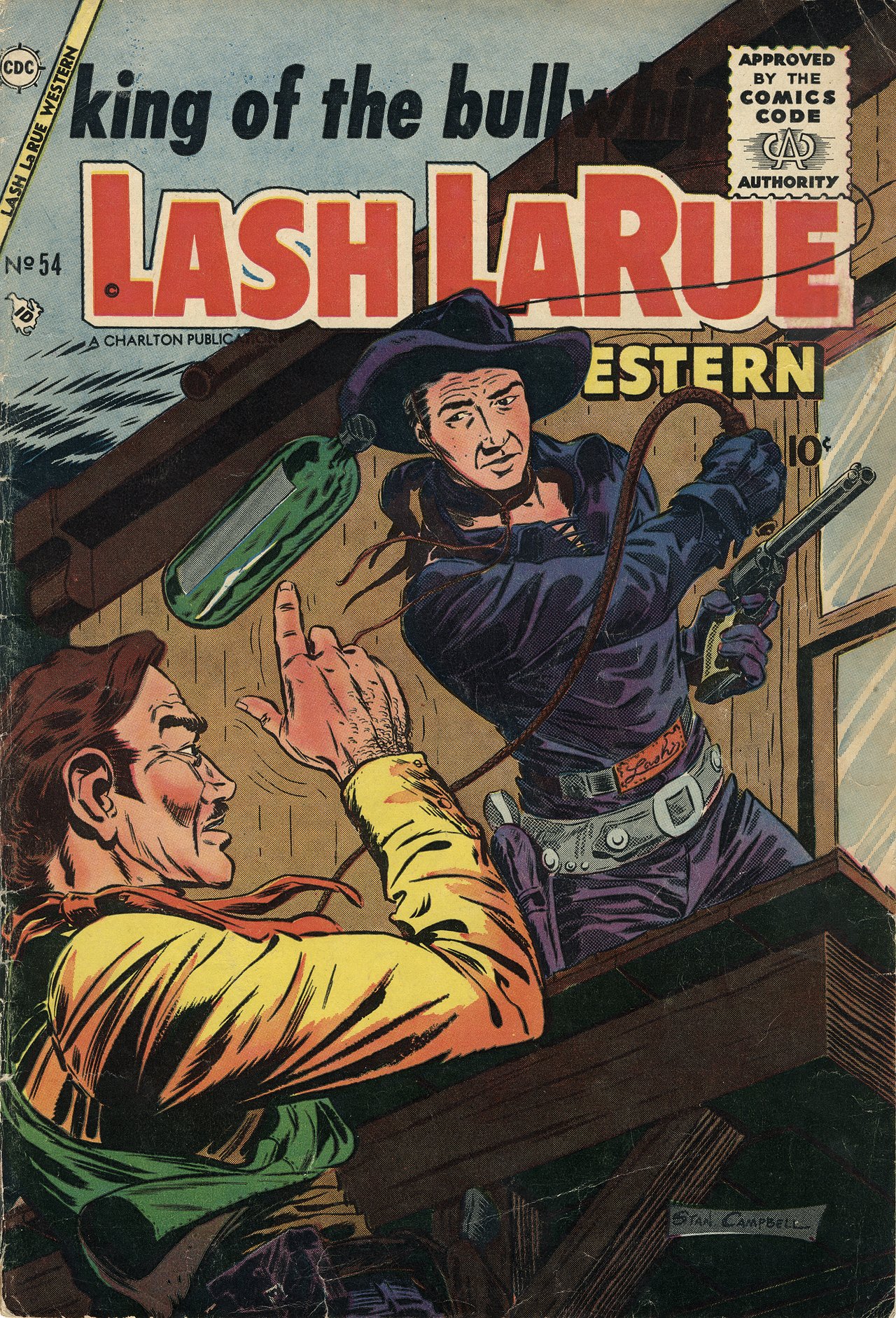 Read online Lash Larue Western (1949) comic -  Issue #54 - 1