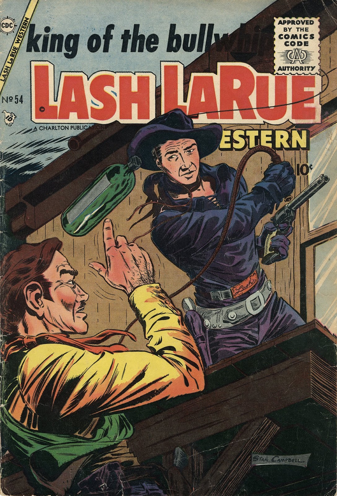 Lash Larue Western (1949) issue 54 - Page 1