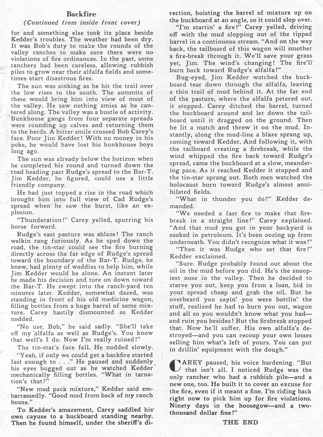 Read online Lash Larue Western (1949) comic -  Issue #45 - 35