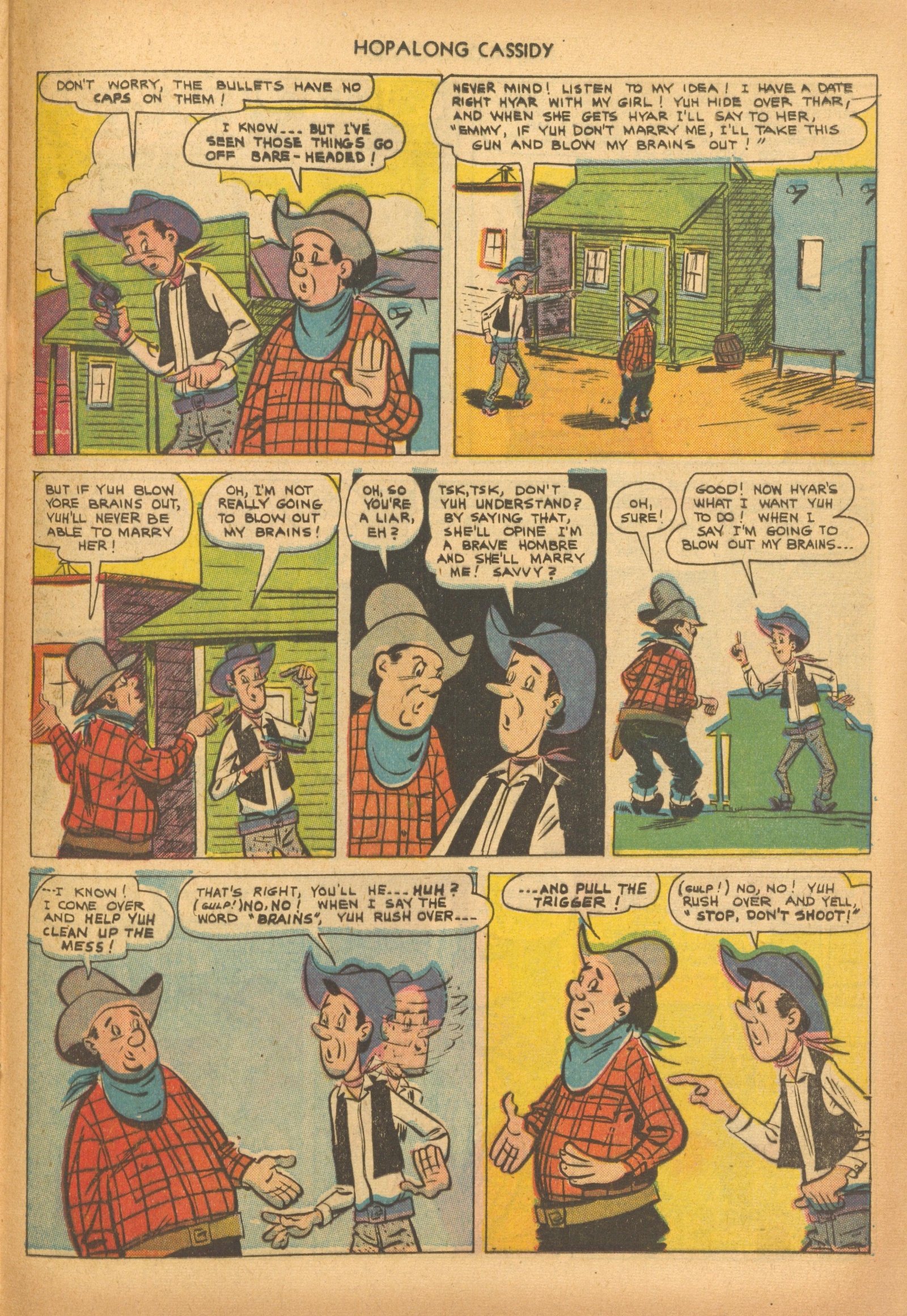 Read online Hopalong Cassidy comic -  Issue #68 - 25