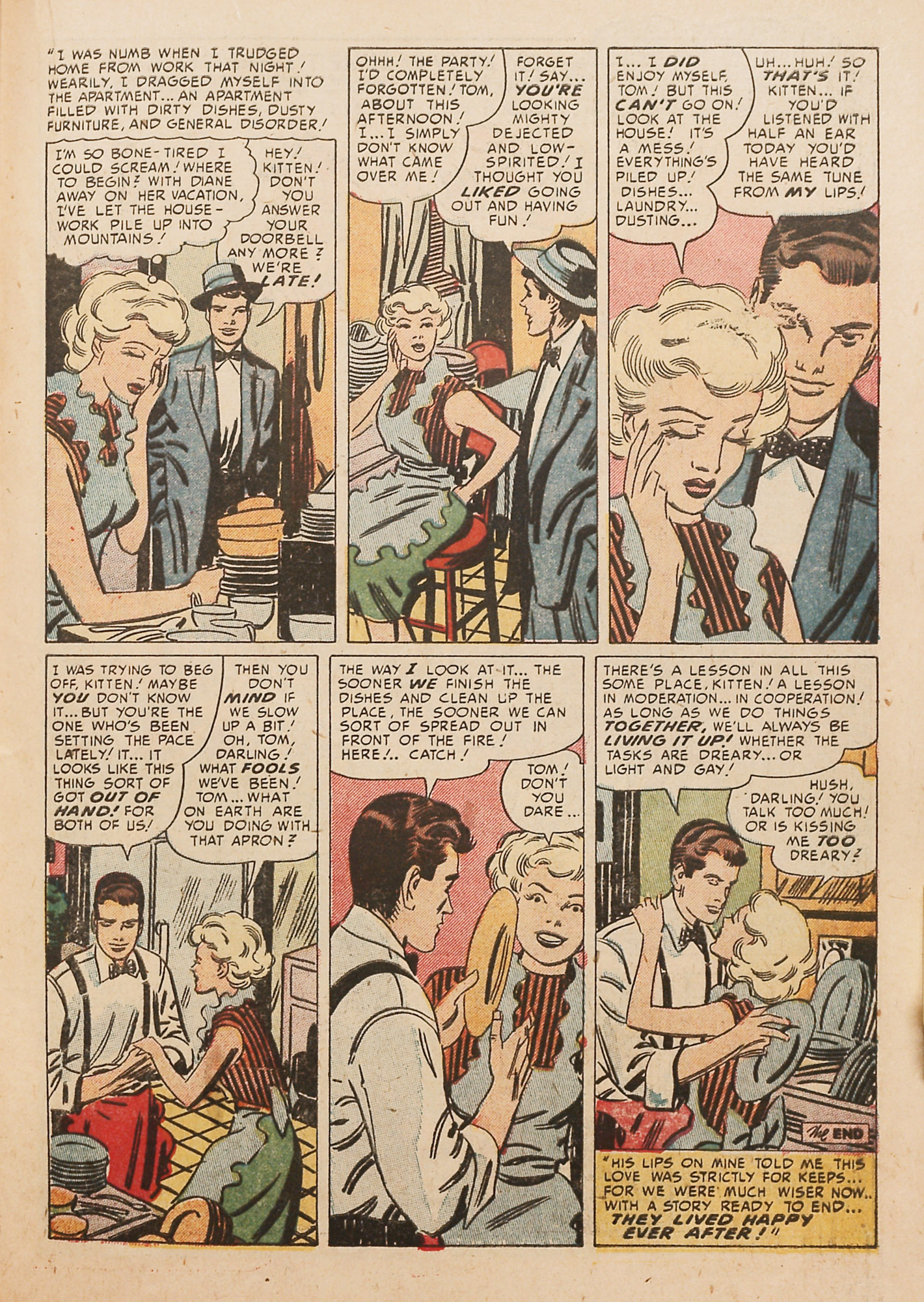Read online Young Love (1949) comic -  Issue #34 - 33