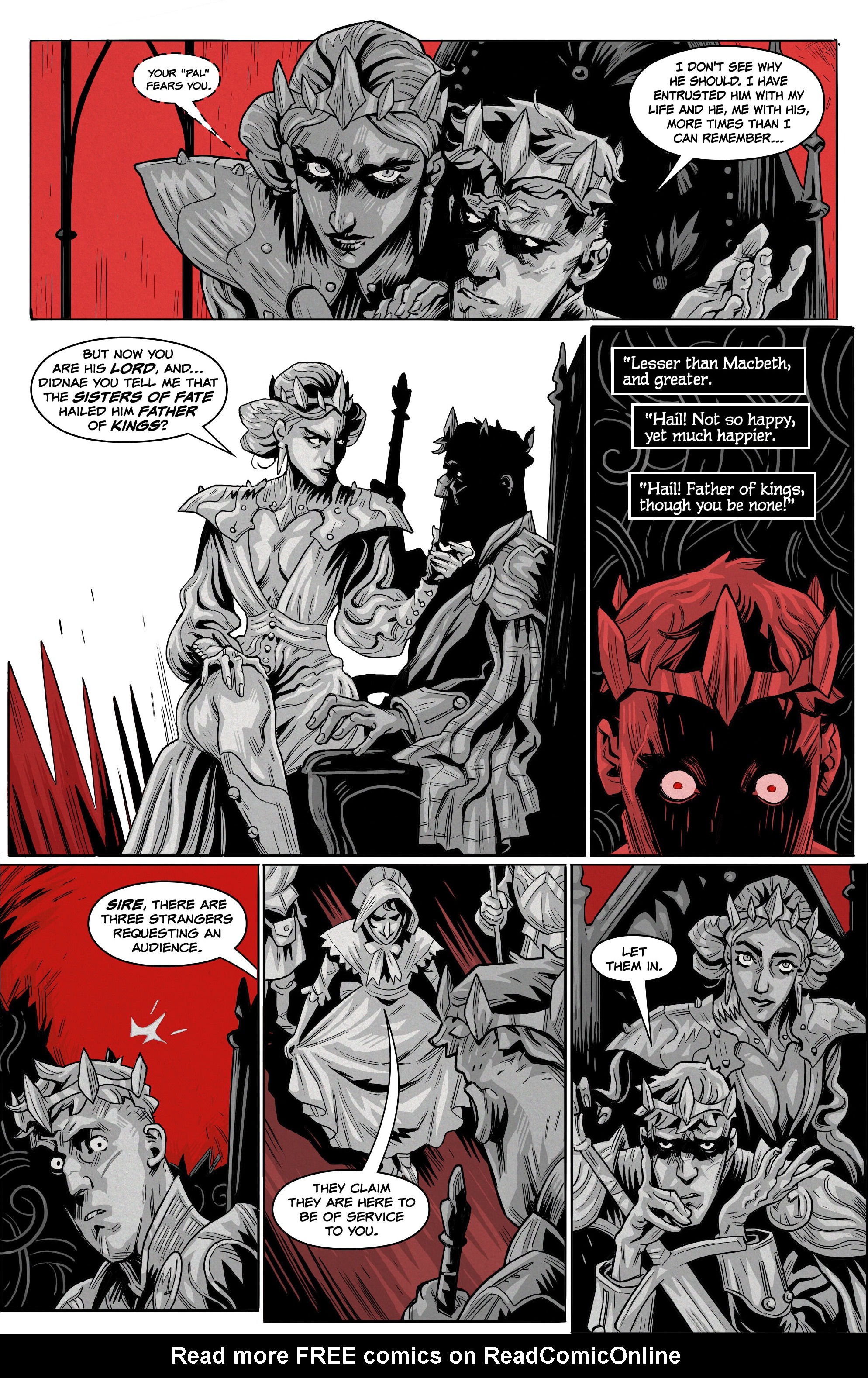 Read online Macbeth: A Tale of Horror comic -  Issue # TPB - 47