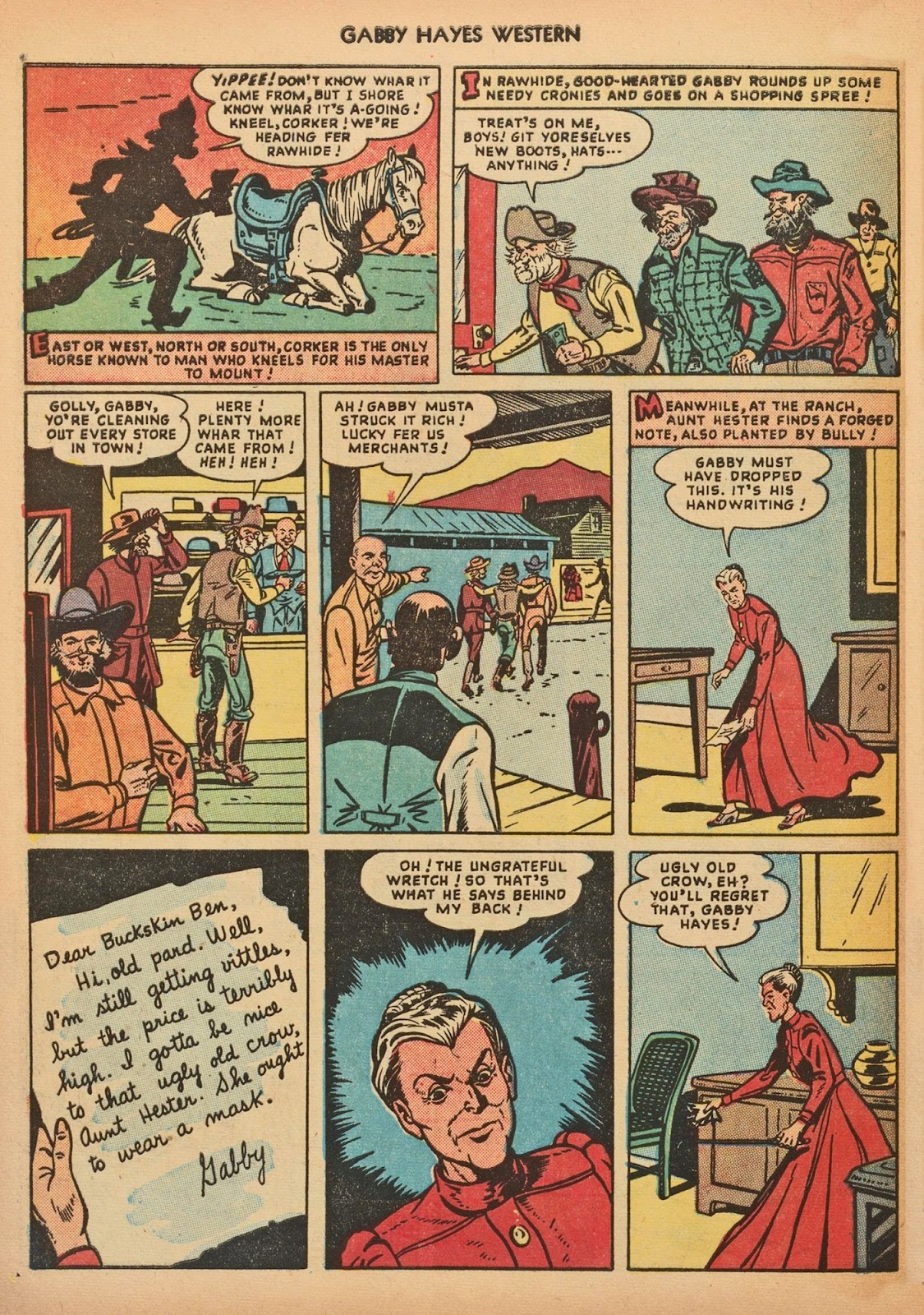 Gabby Hayes Western issue 8 - Page 28