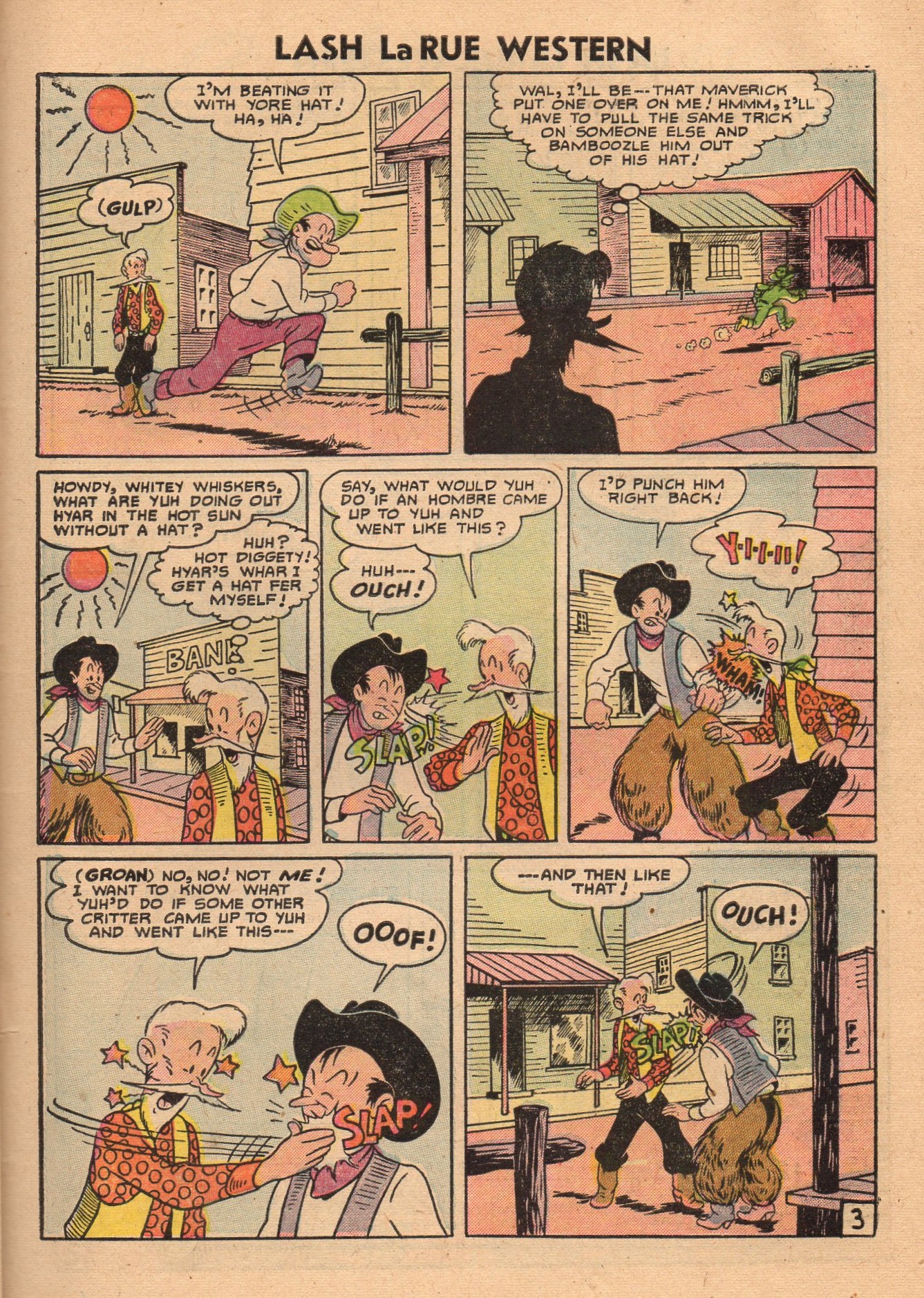 Read online Lash Larue Western (1949) comic -  Issue #60 - 27