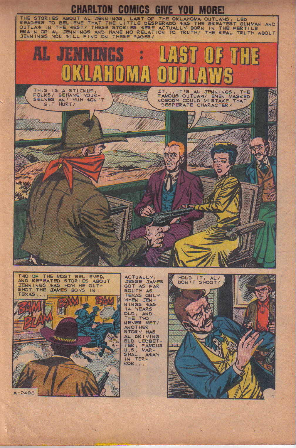 Read online Six-Gun Heroes comic -  Issue #75 - 19