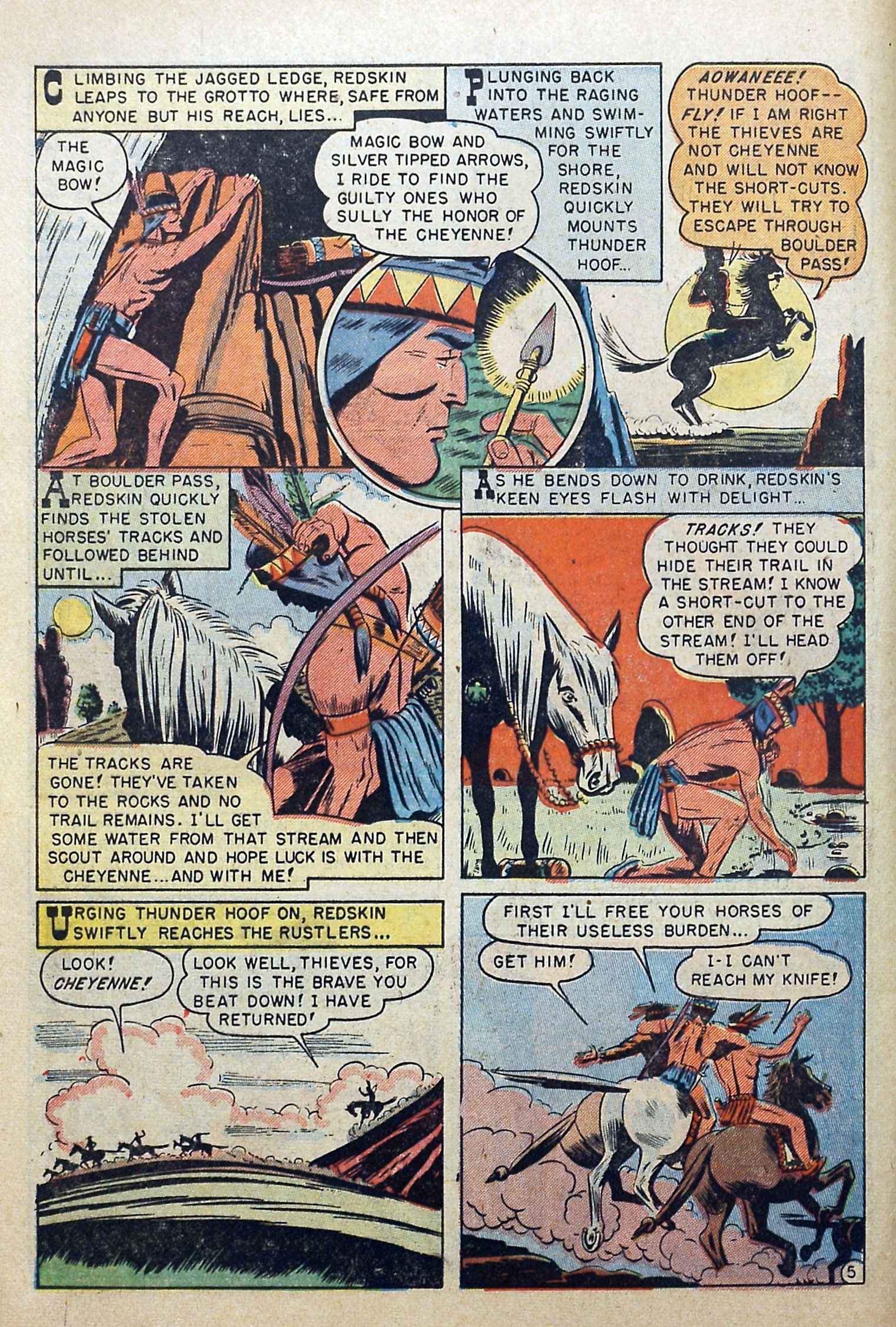 Read online Redskin comic -  Issue #1 - 8