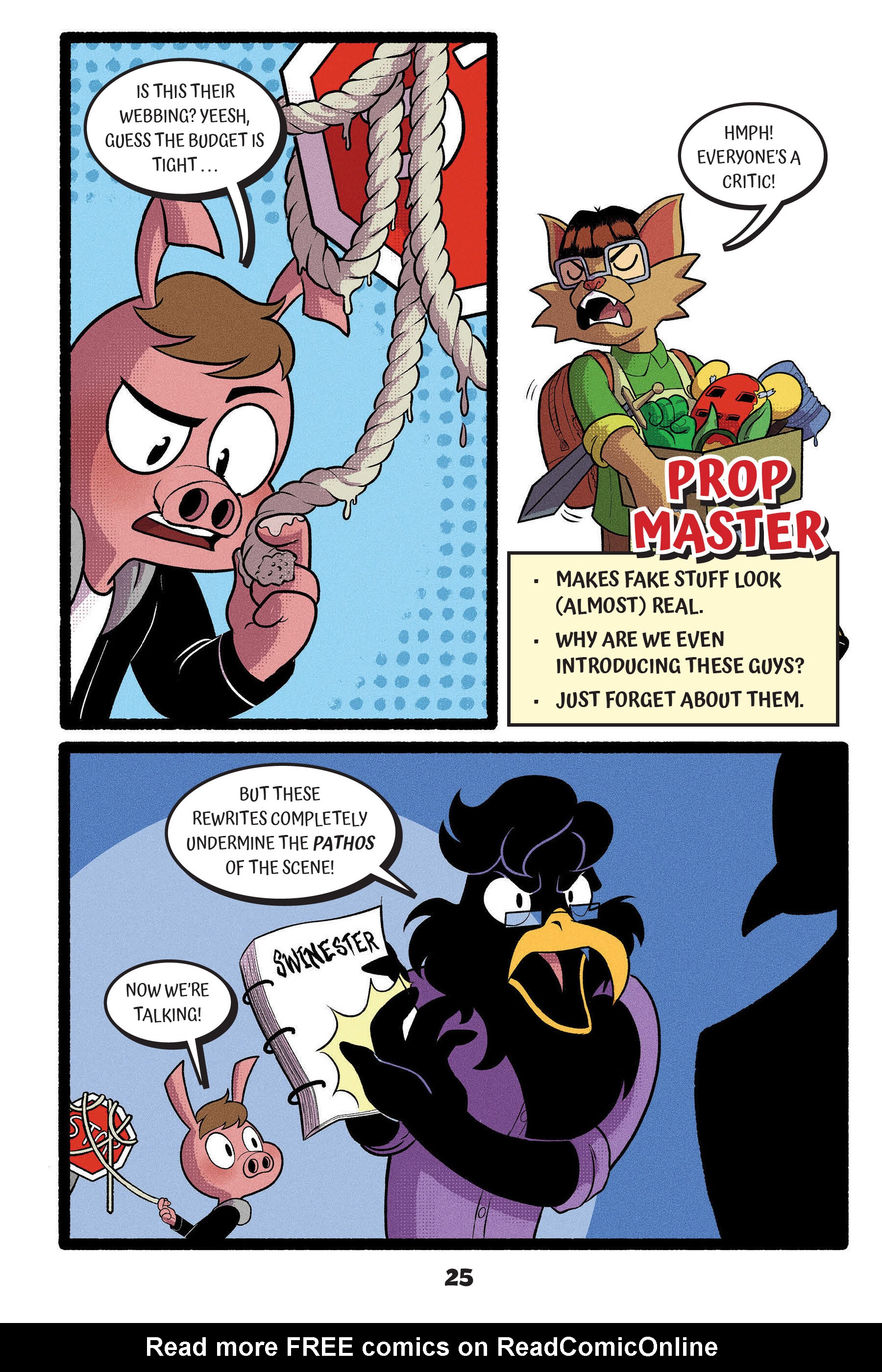 Read online Spider-Ham: Hollywood May-Ham comic -  Issue # TPB - 26