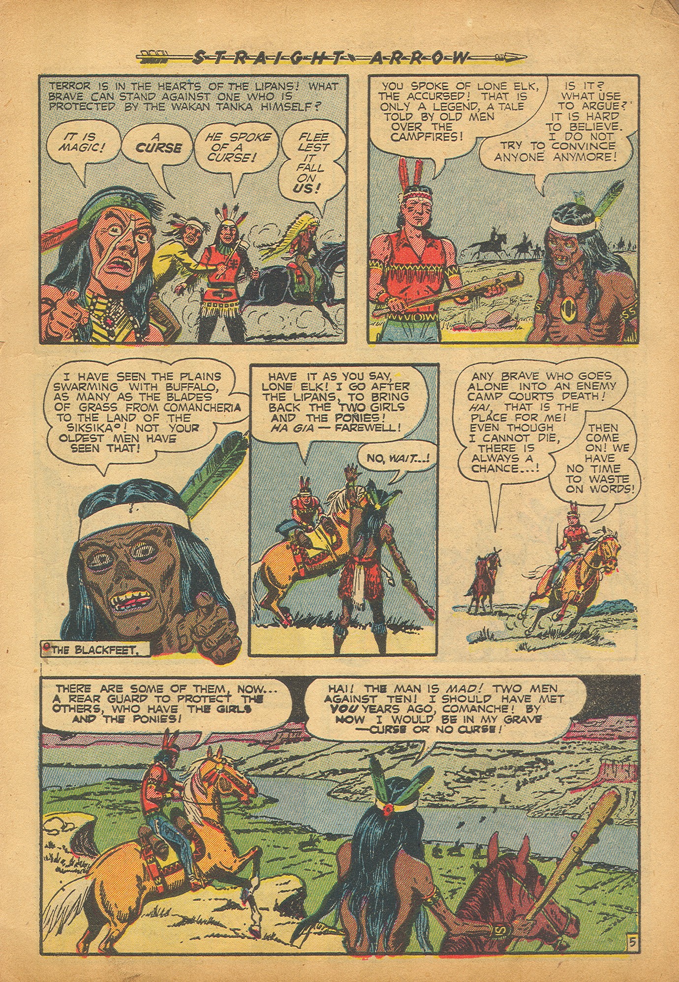 Read online Straight Arrow comic -  Issue #25 - 7