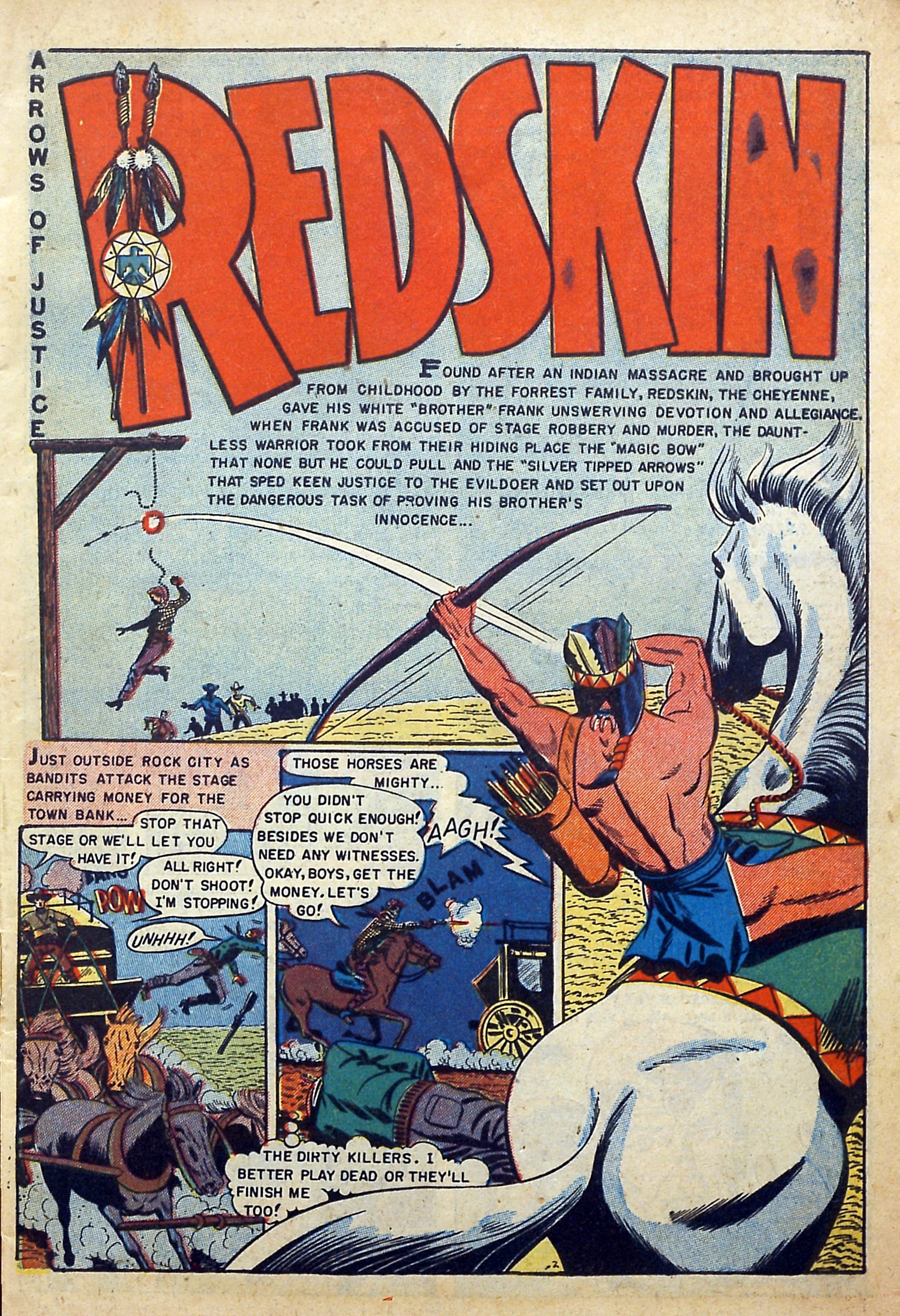 Read online Redskin comic -  Issue #2 - 3